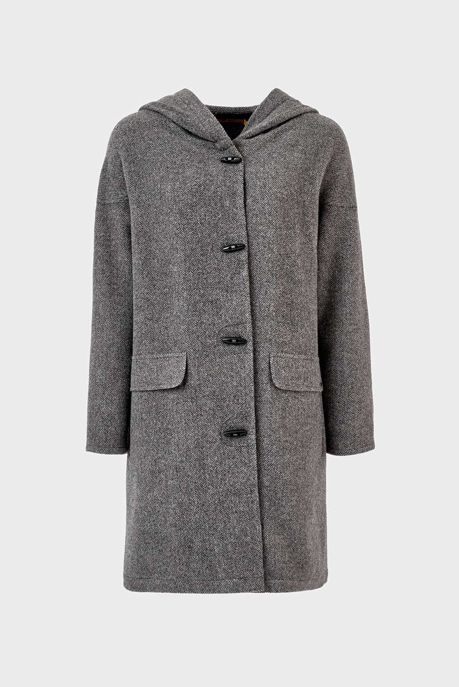 Wang Coat Baby Alpaca Color Grey