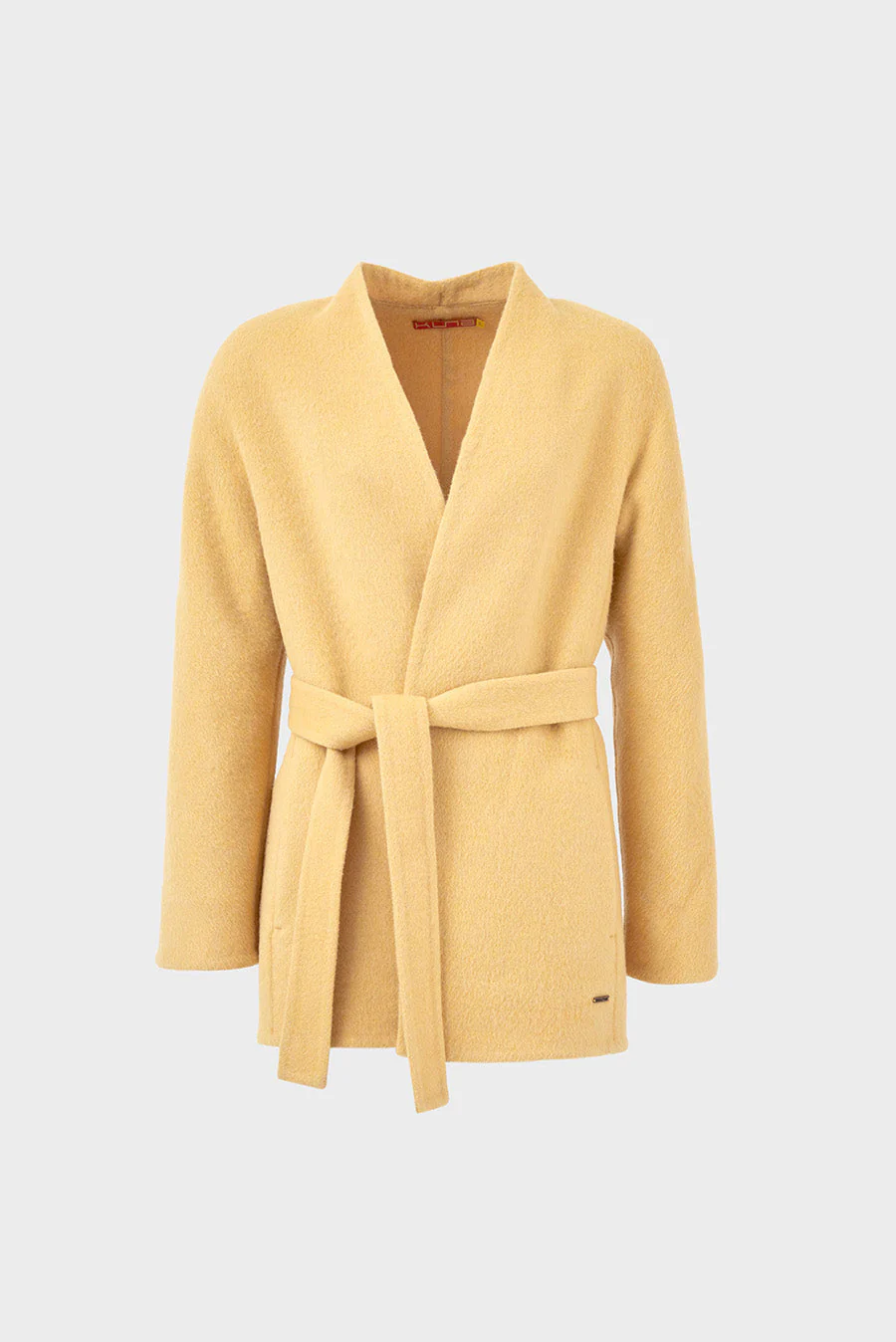 Wiki Coat Baby Alpaca Color Amarelo