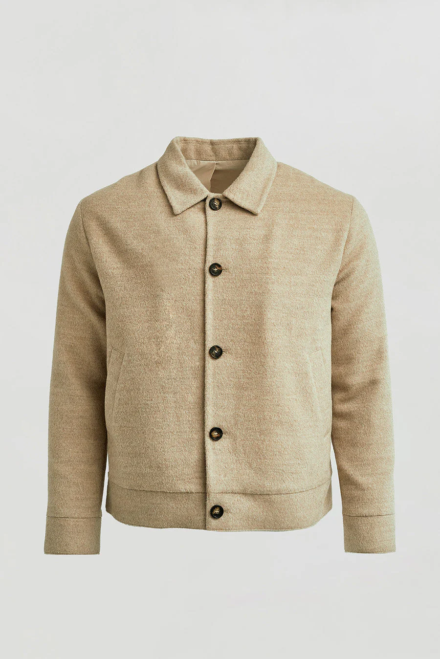 Wyoming Coat Baby Alpaca Color Sabbia