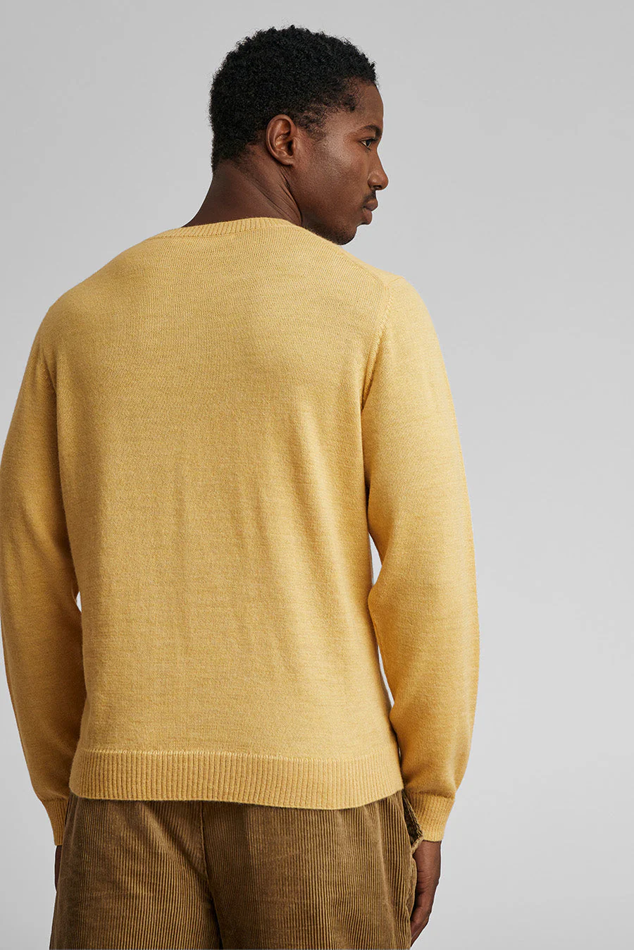 Alaska Sweater Baby Alpaca Color Amarelo - Image 3