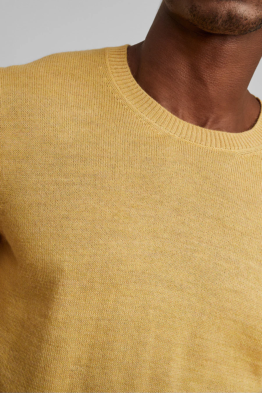 Alaska Sweater Baby Alpaca Color Amarelo - Image 5