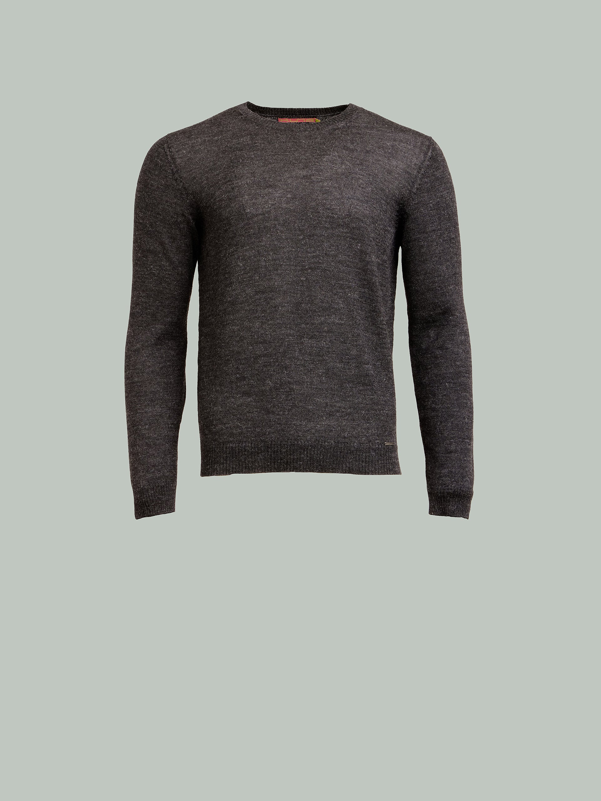 Alaska Sweater Baby Alpaca Color Anthracite