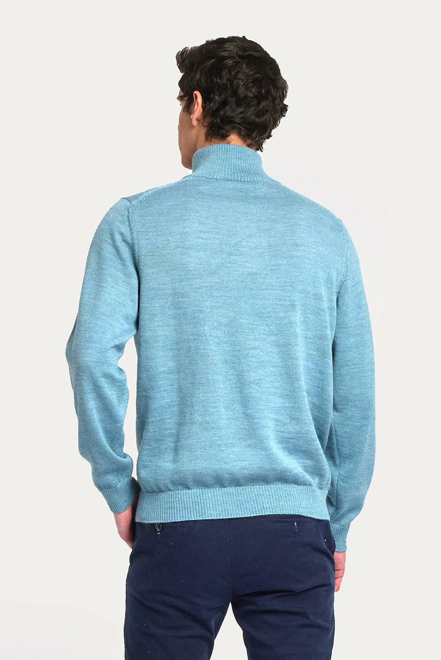 Albert Sweater Baby Alpaca Color Alamo - Image 3