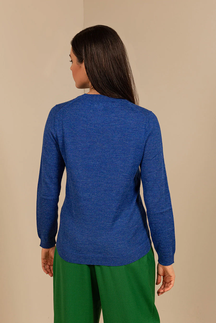 Alexia Sweater Baby Alpaca Color Bermuda - Image 2