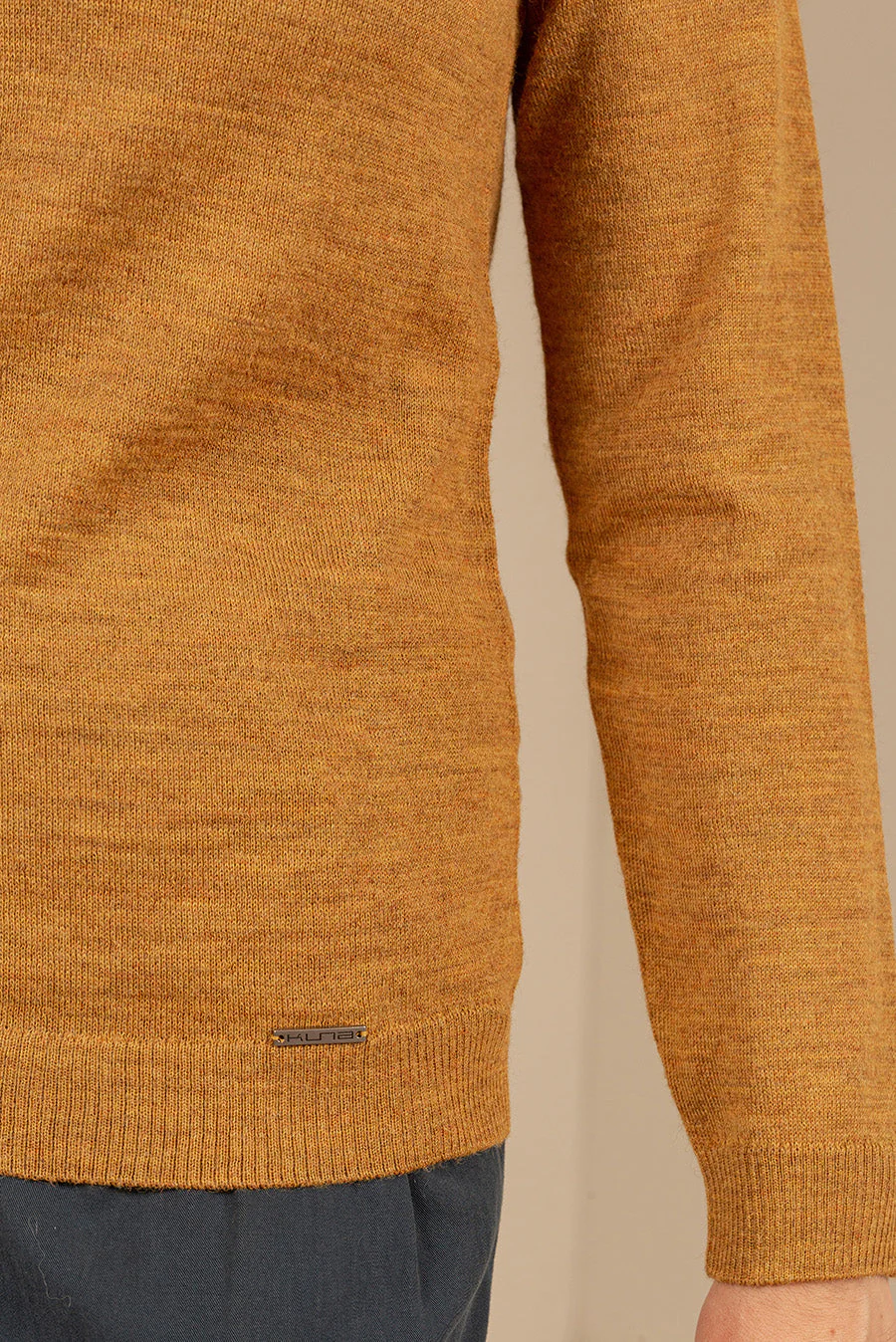 Alexia Sweater Baby Alpaca Color Senape - Image 4