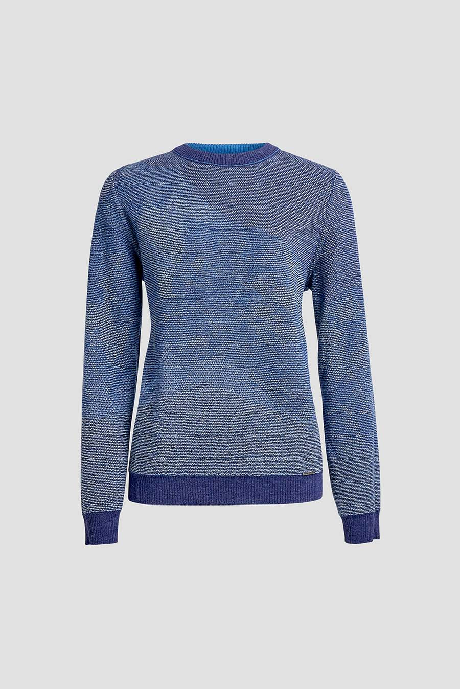 Huascaran Sweater Baby Alpaca Color Niagara - Image 12