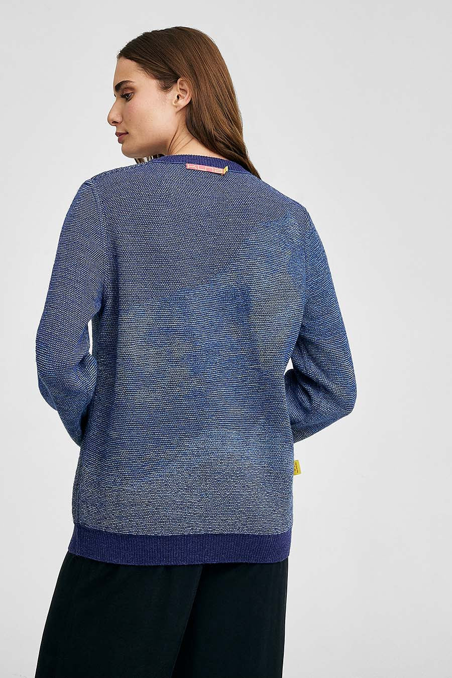 Huascaran Sweater Baby Alpaca Color Niagara - Image 14