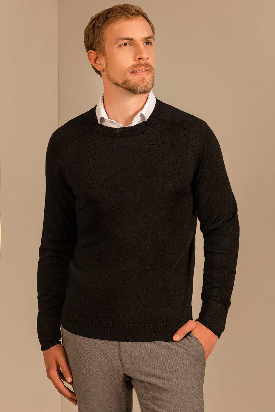 Theo Sweater Royal Alpaca Color Black