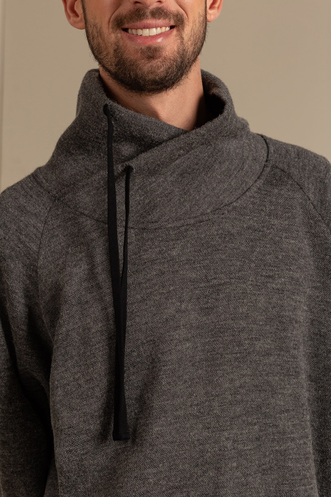 Unisex Sweater Cotton & Baby Alpaca Color Tornado - Image 4