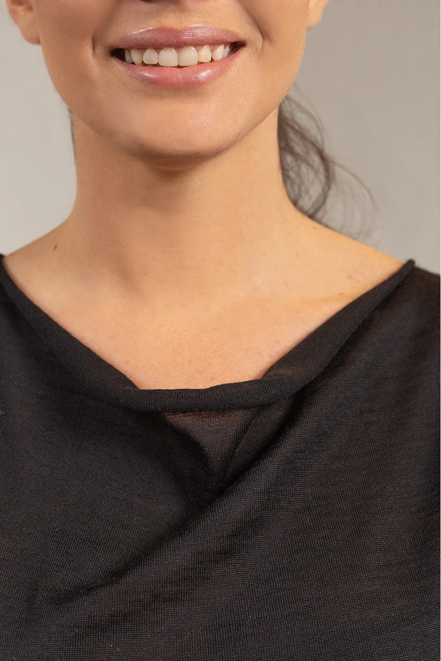 Ushuaia Sweater Baby Alpaca Color Black - Image 4
