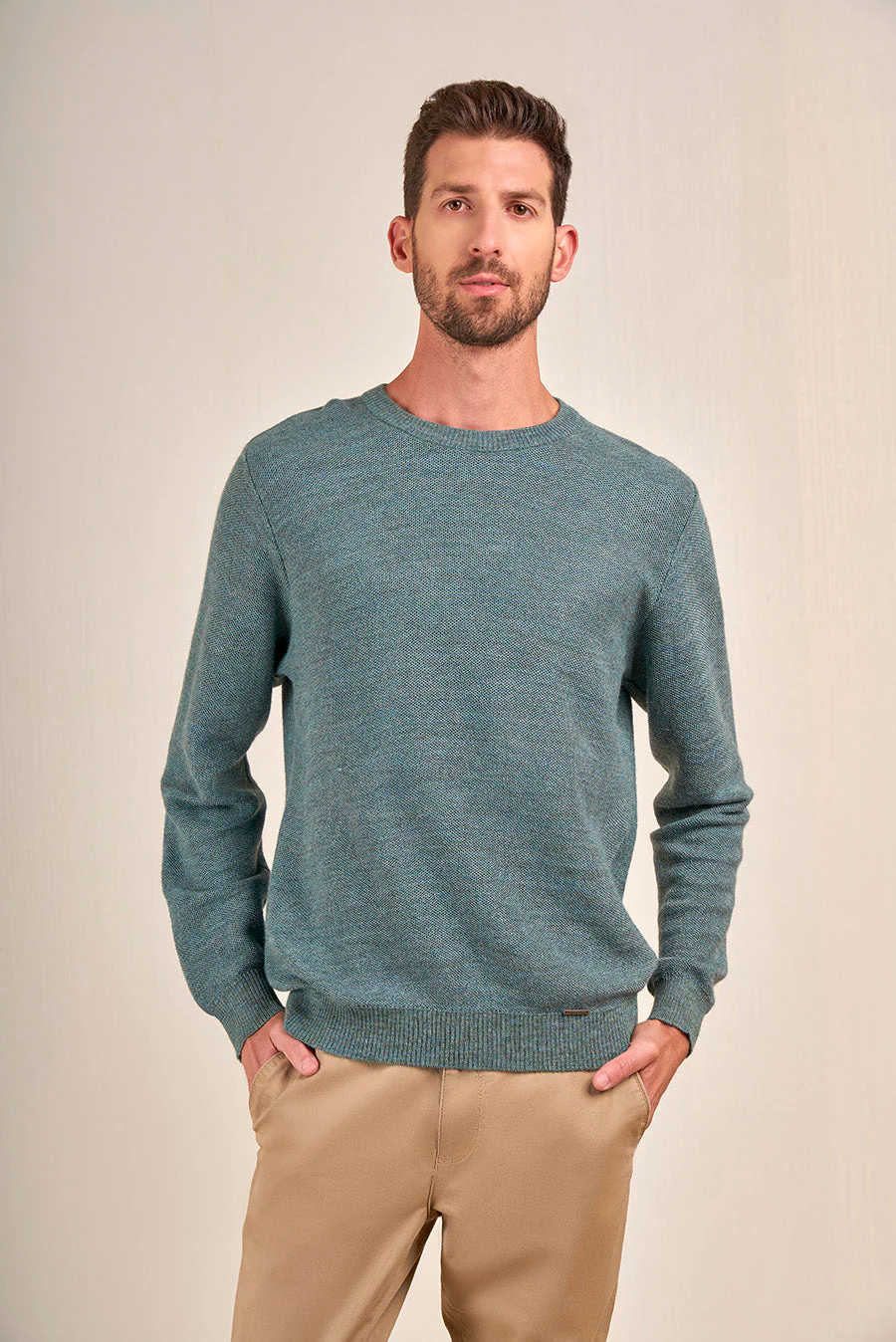 Varec Sweater Baby Alpaca Color Camuflaje&Atardecer