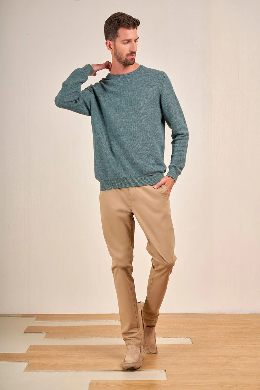 Varec Sweater Baby Alpaca Color Camuflaje&Atardecer - Image 3