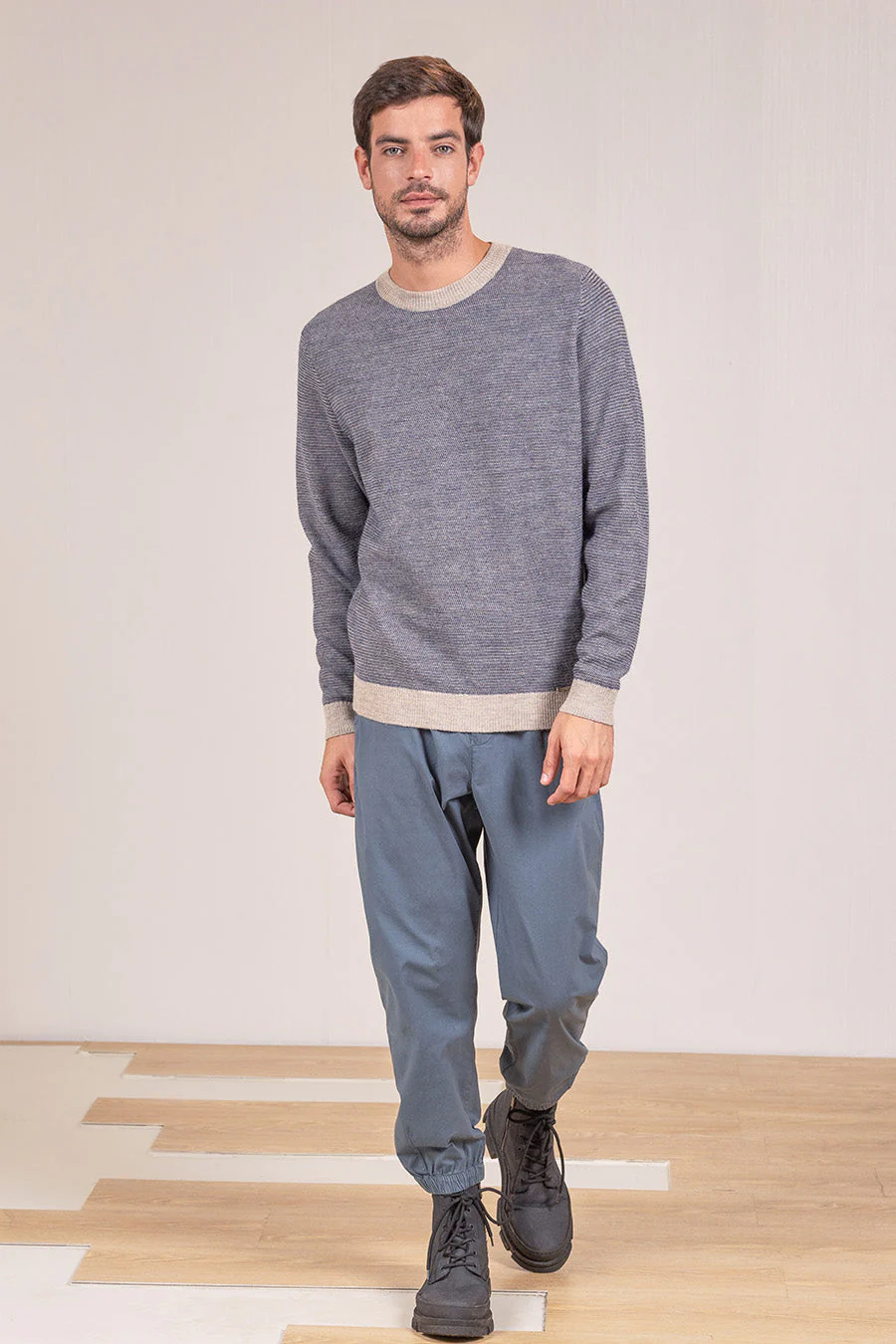 Visconti Sweater Baby Alpaca Color Arena&Astral&Bentley - Image 3