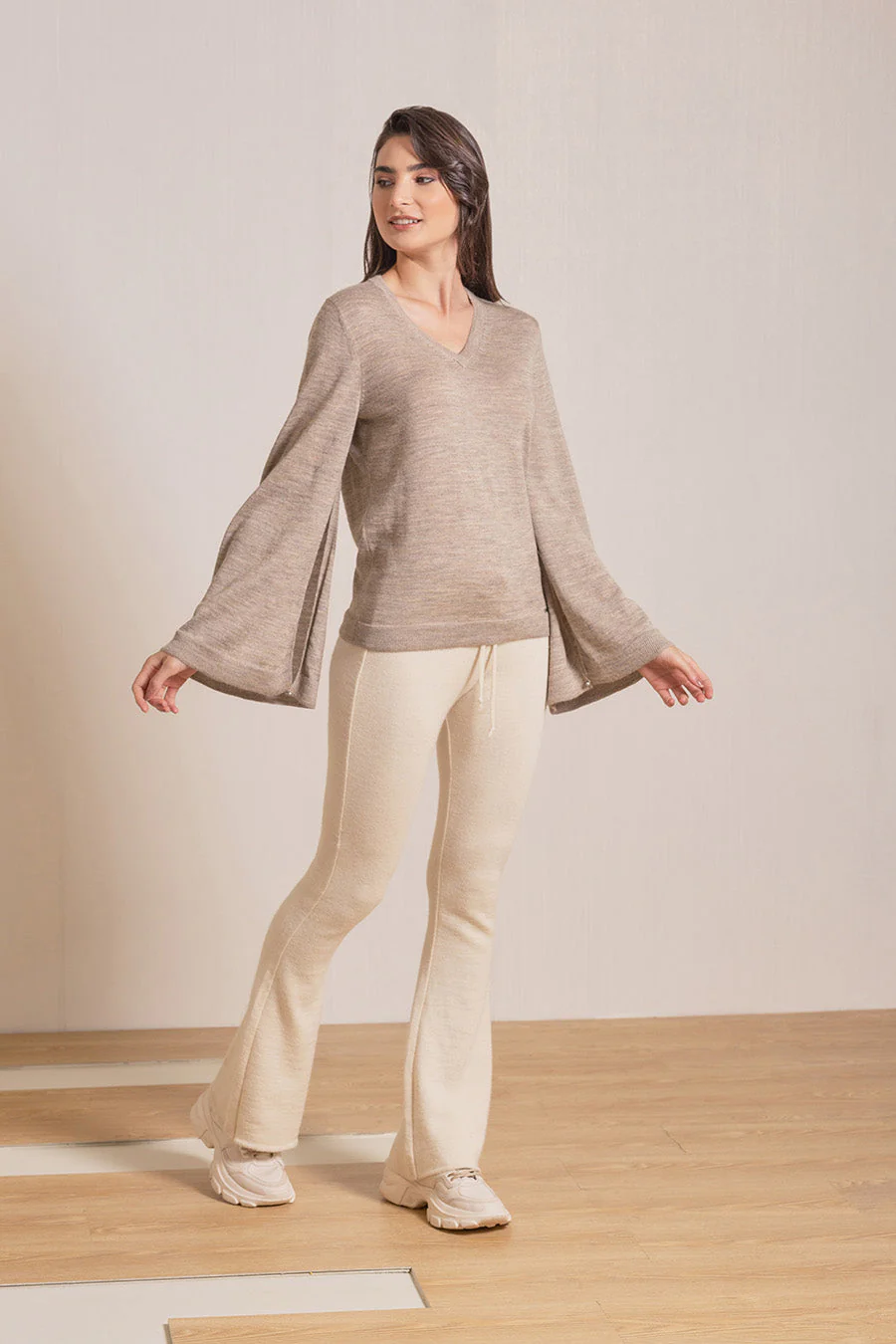 Vizir Sweater Baby Alpaca Color Arena - Image 3