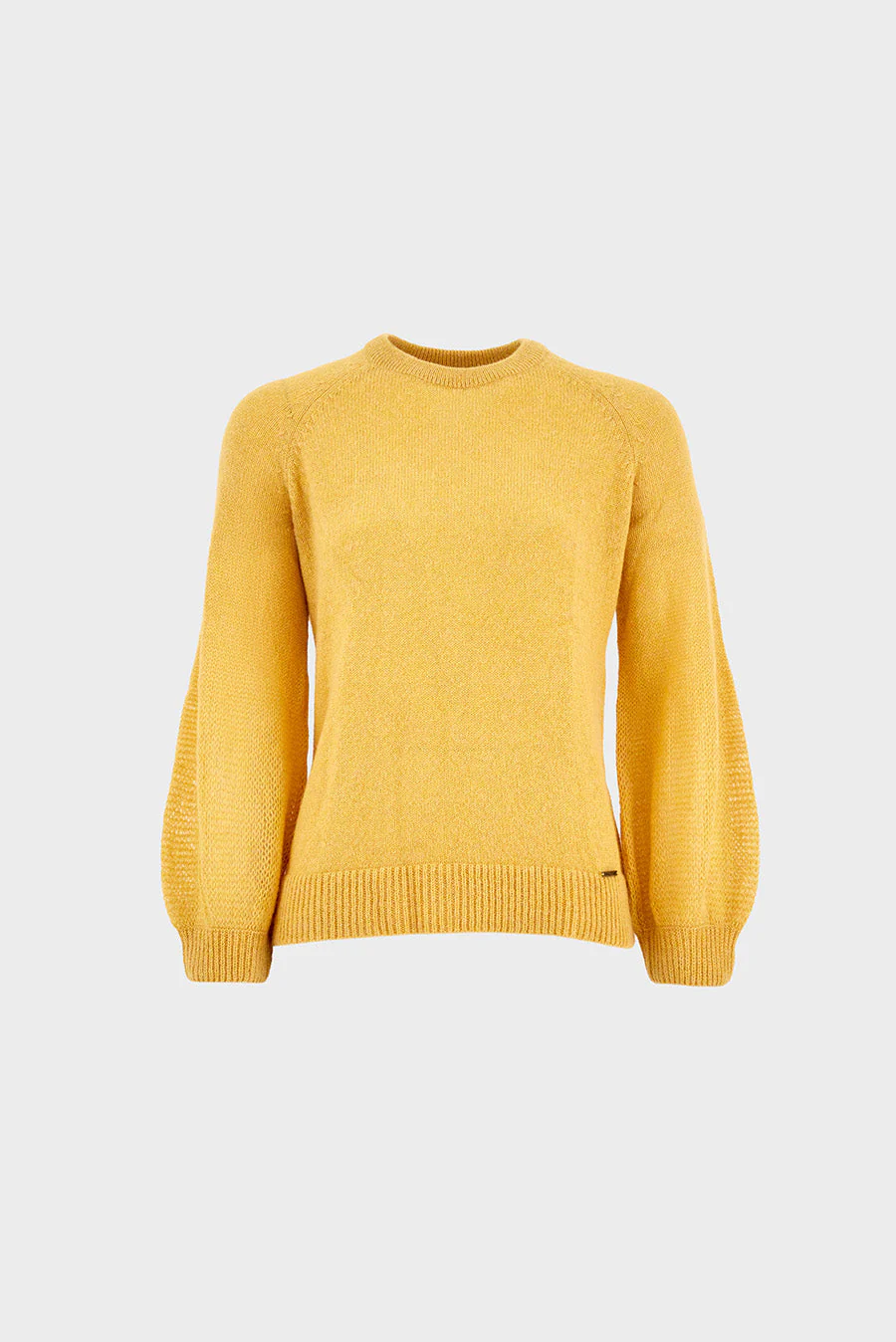 Wake Sweater Baby Alpaca Color Amarelo