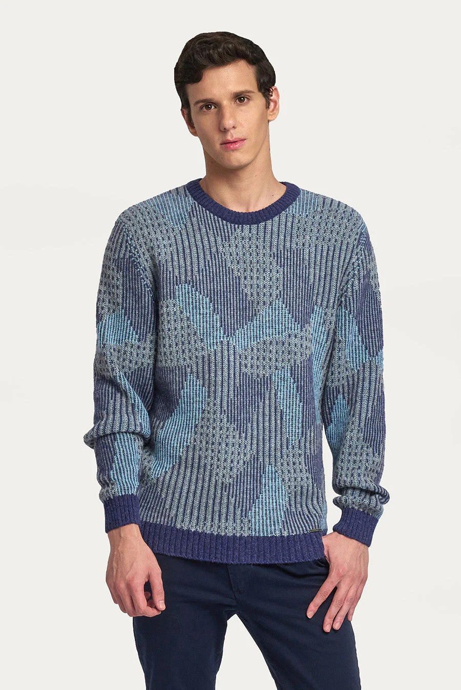 Warrior Sweater Baby Alpaca Color Niagara - Image 2