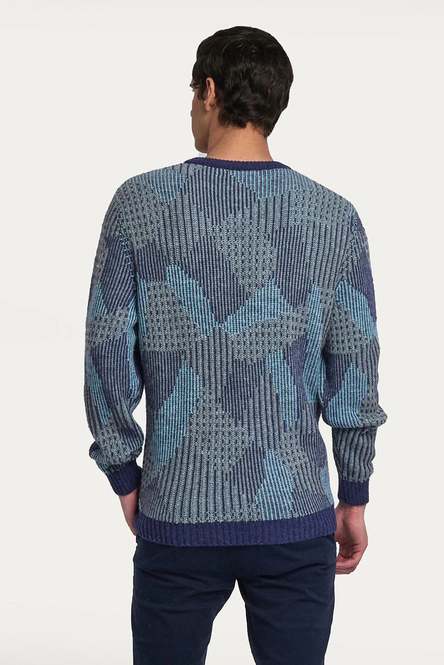 Warrior Sweater Baby Alpaca Color Niagara - Image 3