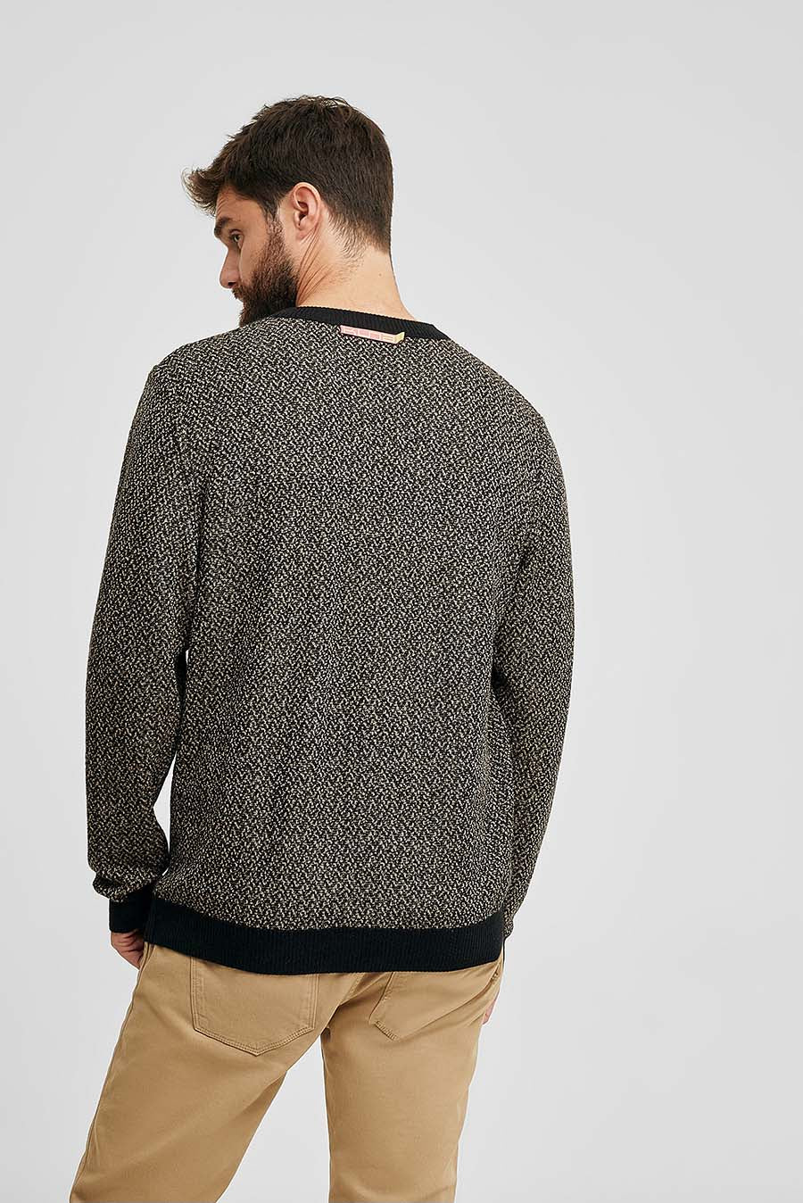 Wimbledon Sweater Baby Alpaca & Silk Color Black - Image 8