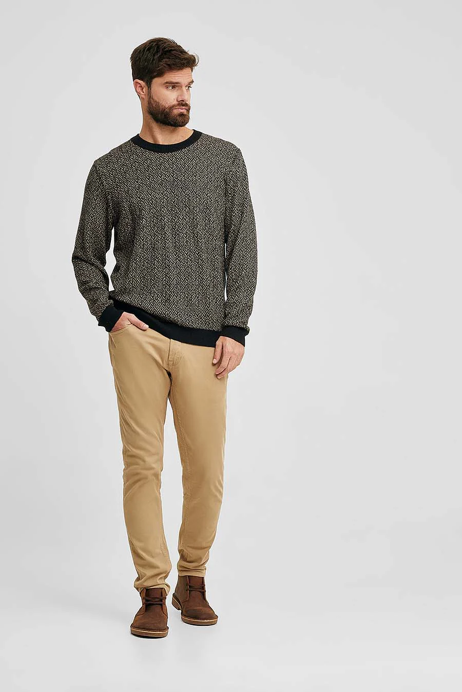 Wimbledon Sweater Baby Alpaca & Silk Color Black - Image 9