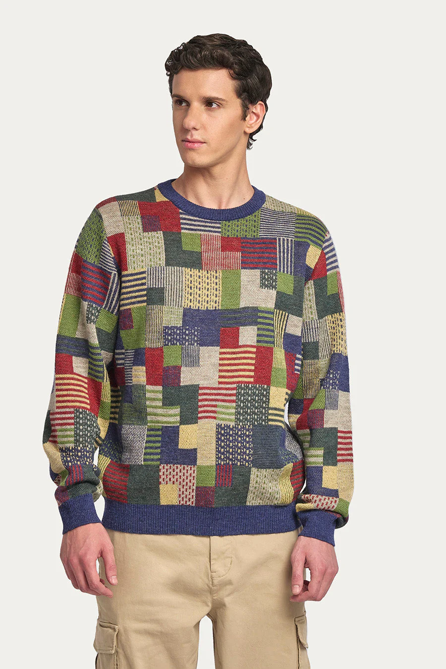 Windsor Sweater Baby Alpaca Color Niagara - Image 2
