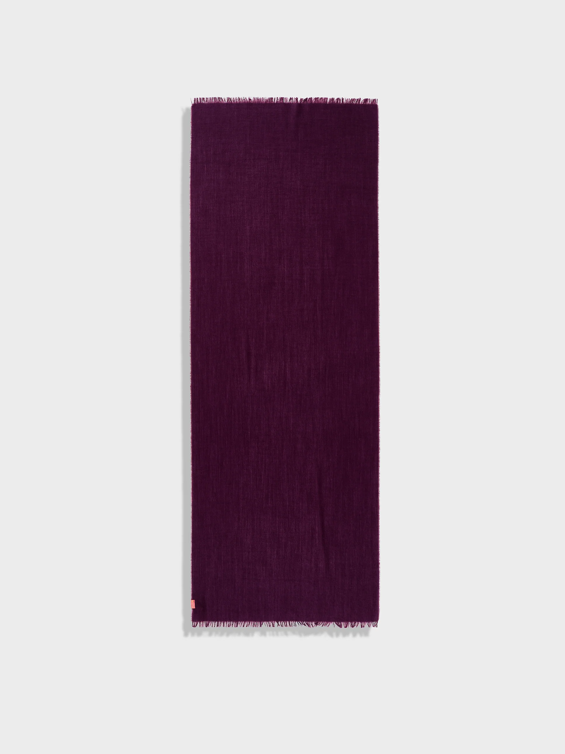 Teaberry Shawl Baby Alpaca Color Purple - Image 6