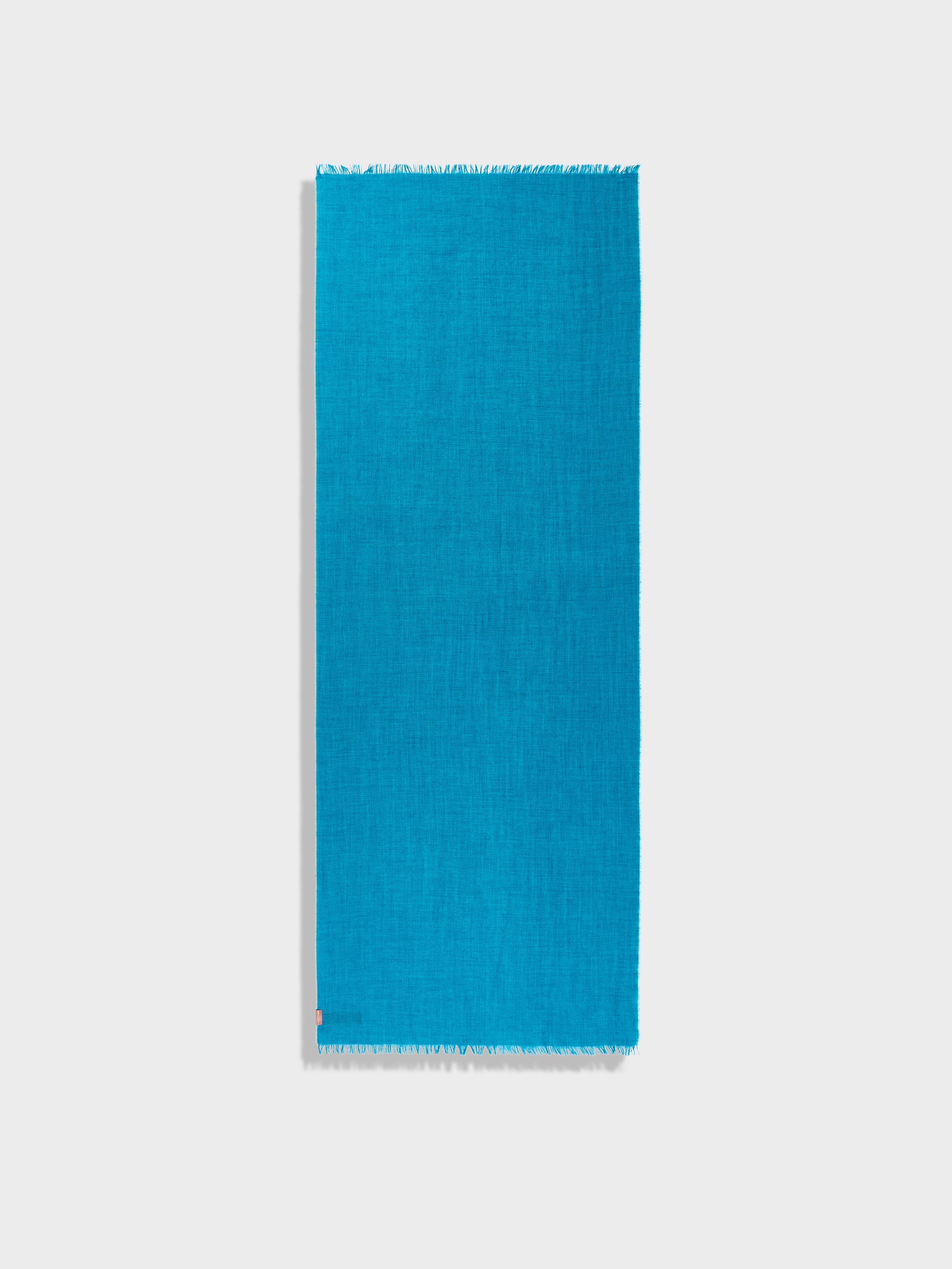 Teaberry Shawl Baby Alpaca Color Turquoise - Image 6