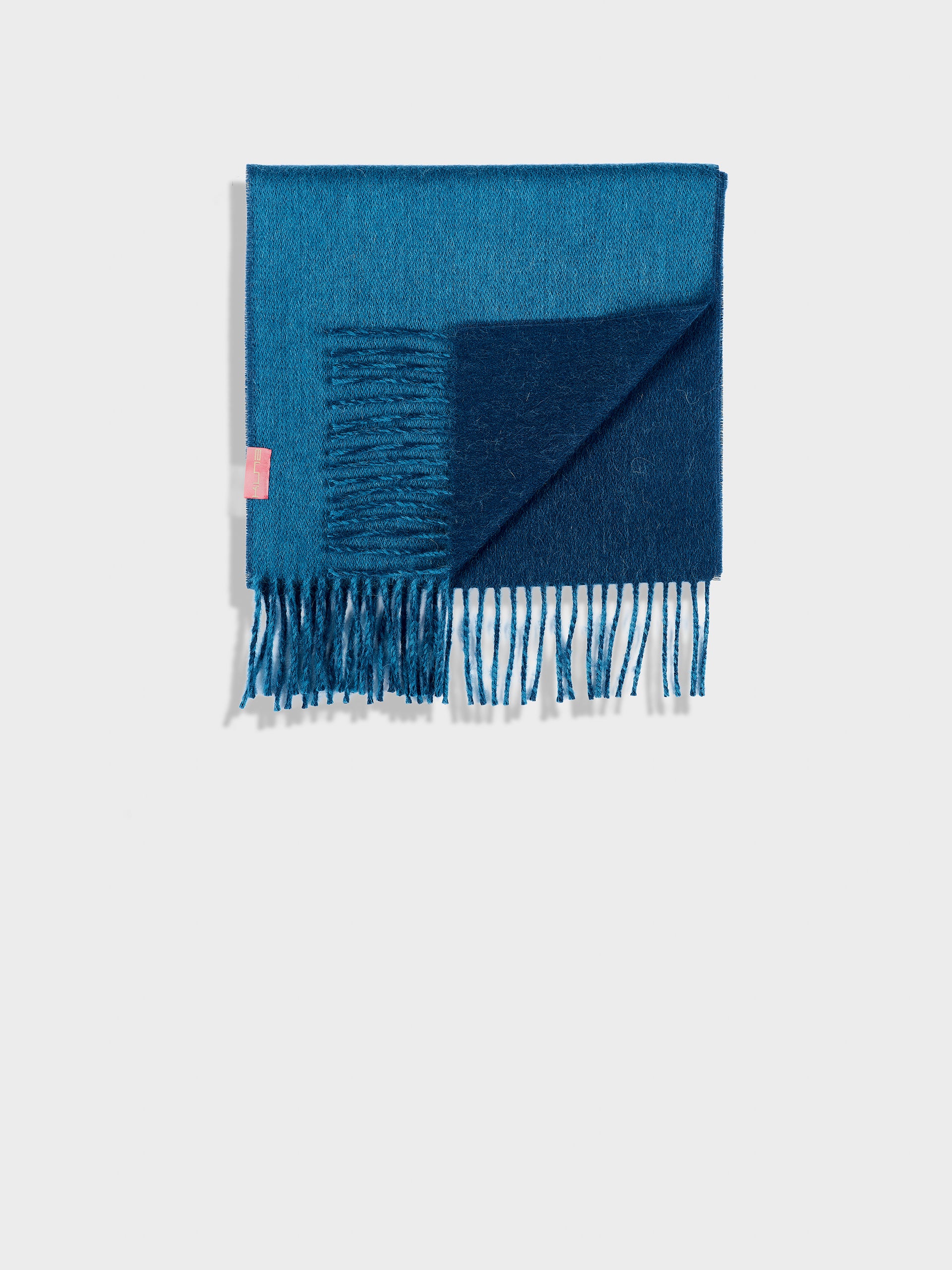 Tundra Scarf Baby Alpaca Color Blue - Image 2