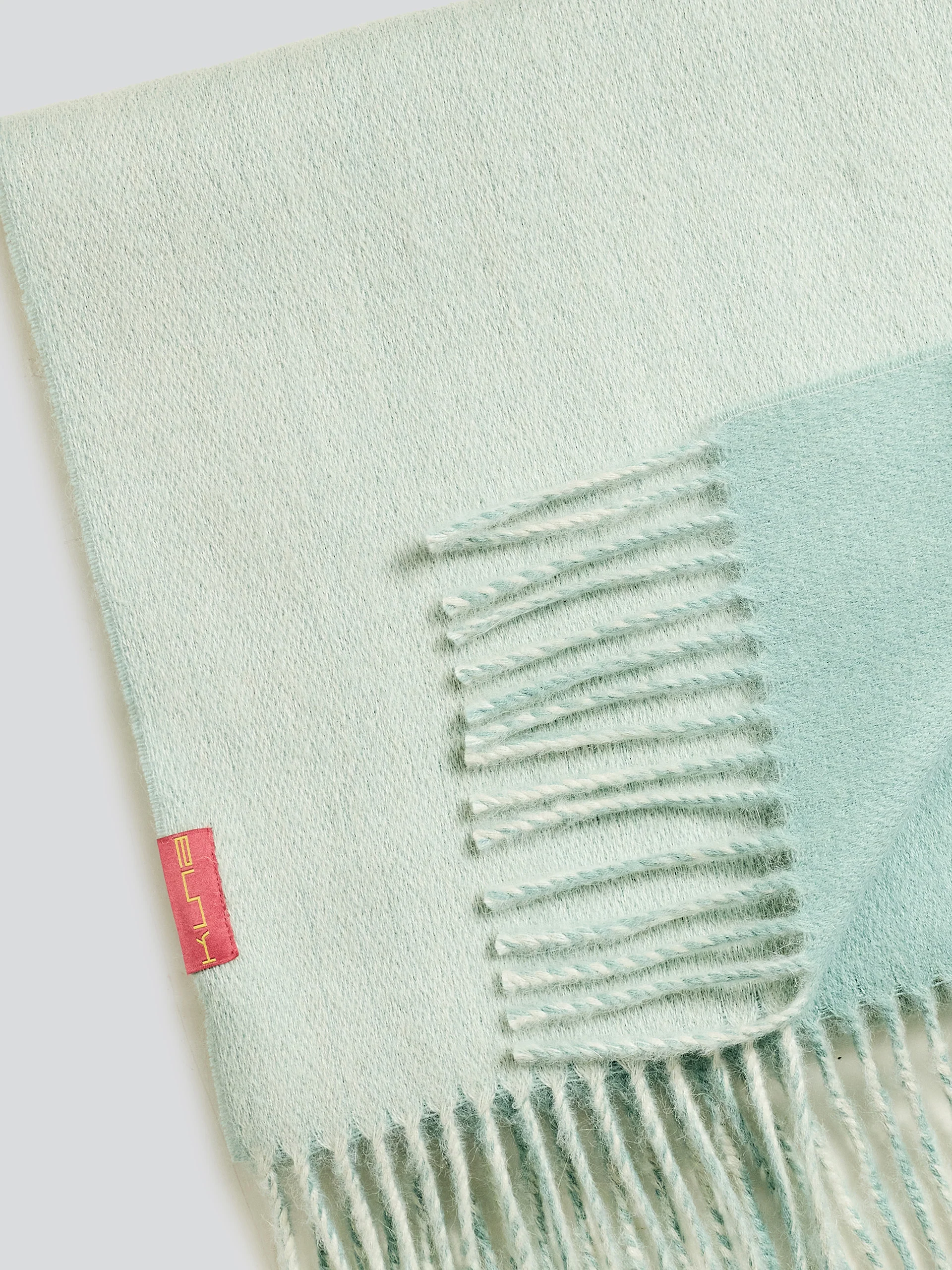 Tundra Scarf Baby Alpaca Color Green - Image 6