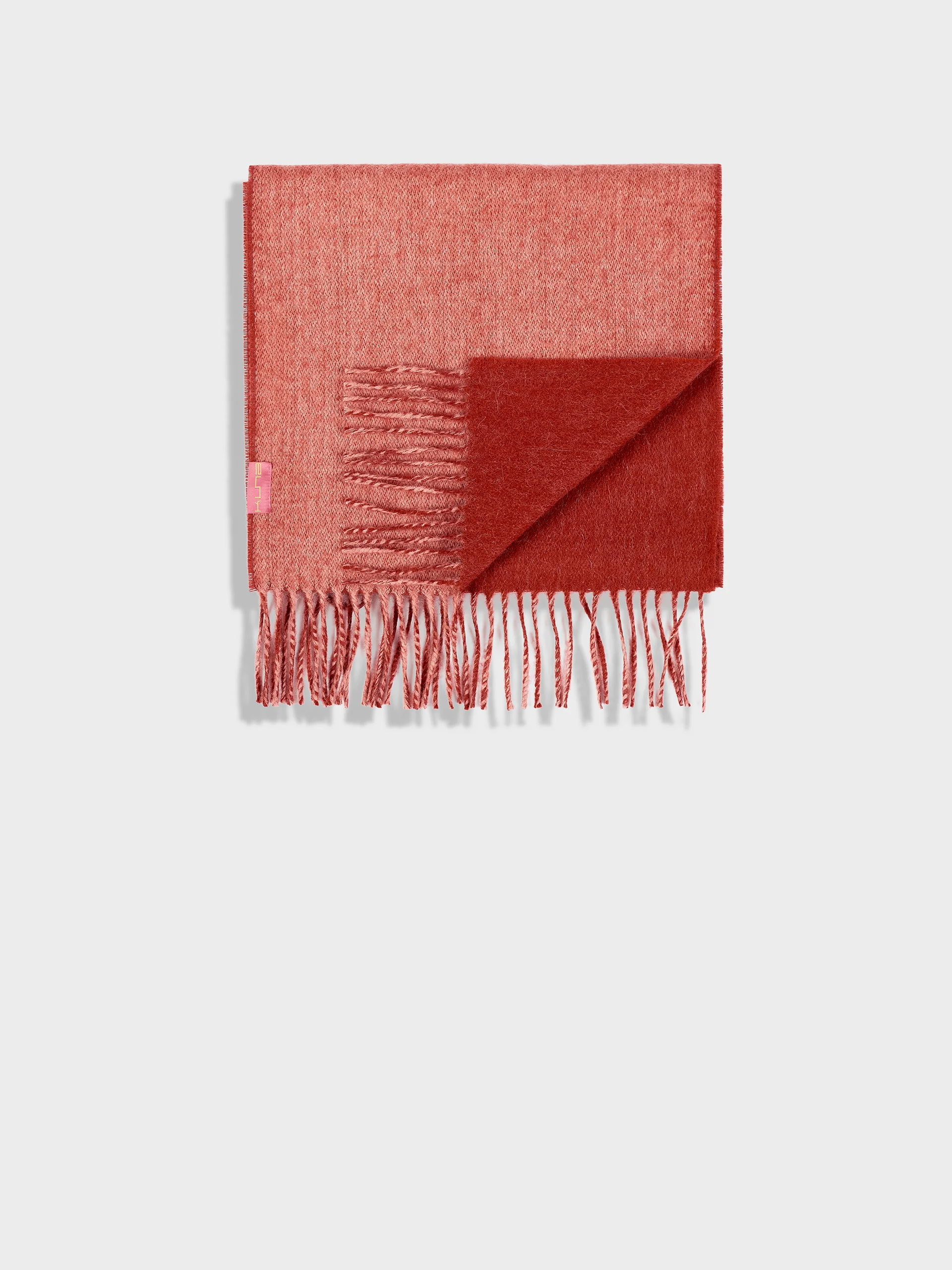 Tundra Scarf Baby Alpaca Color Red - Image 2