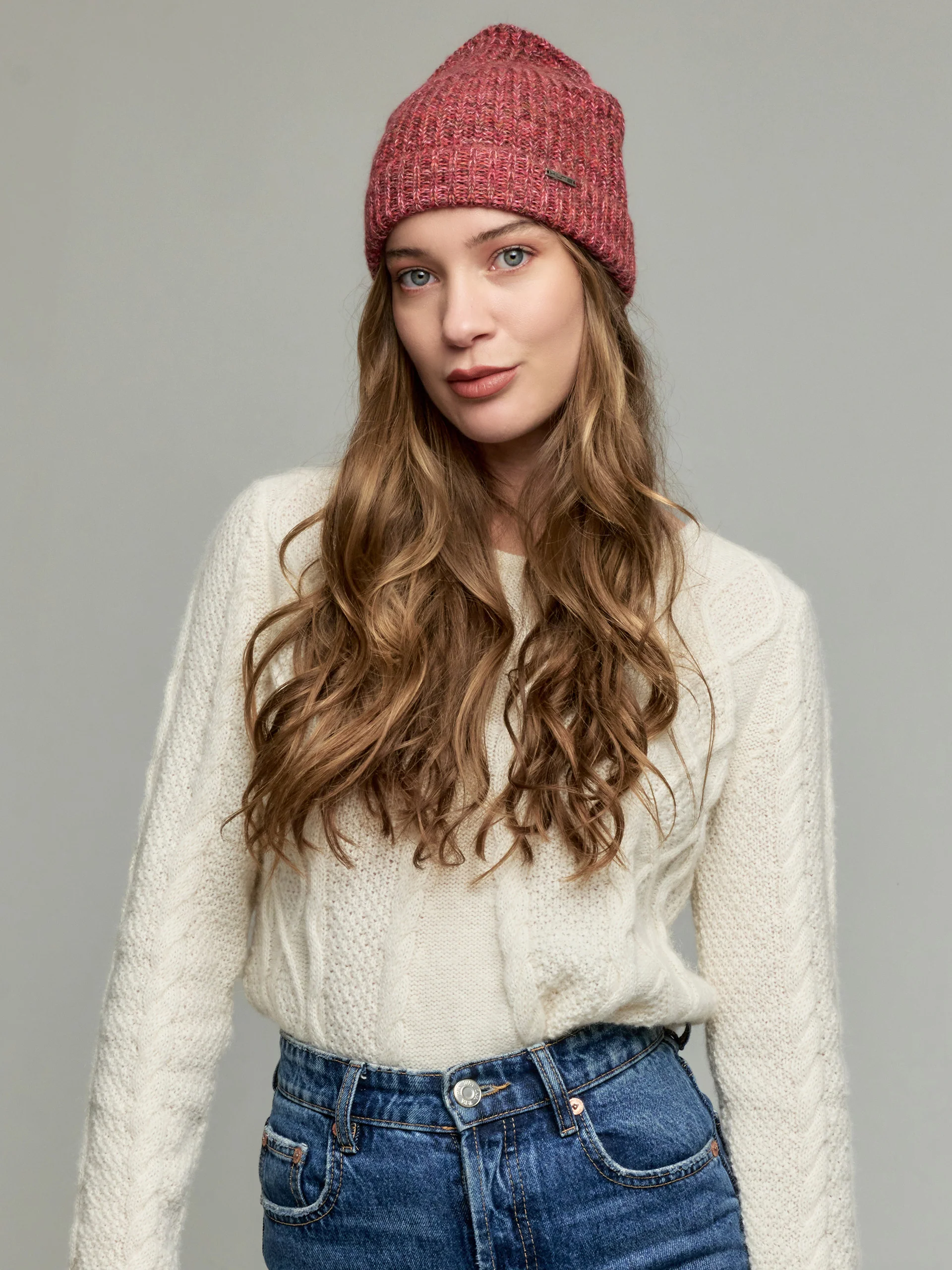 Ubicate Hat Hat Baby Alpaca Color Red