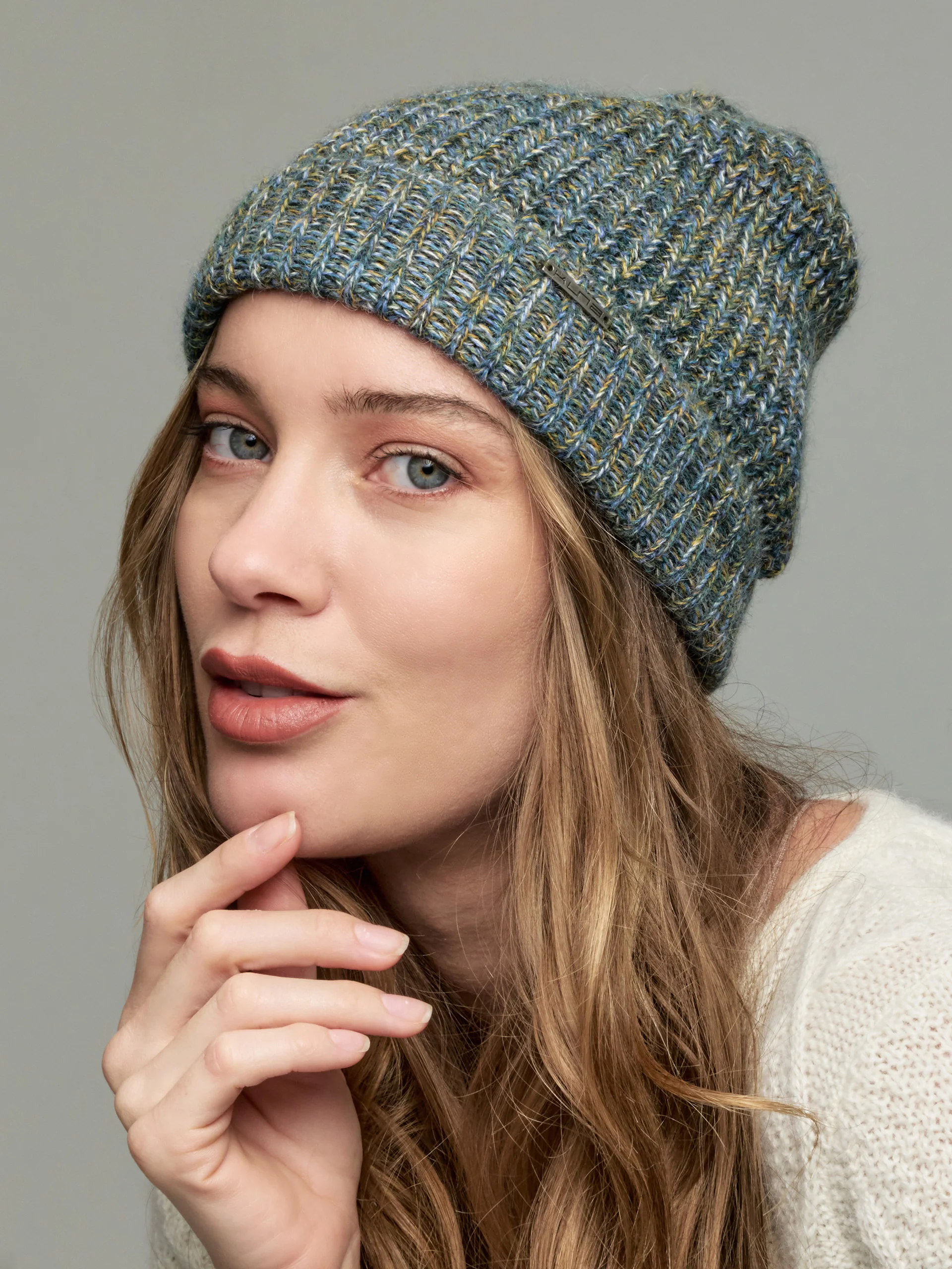 Ubicate Hat Hat Baby Alpaca Color Turquoise - Image 3