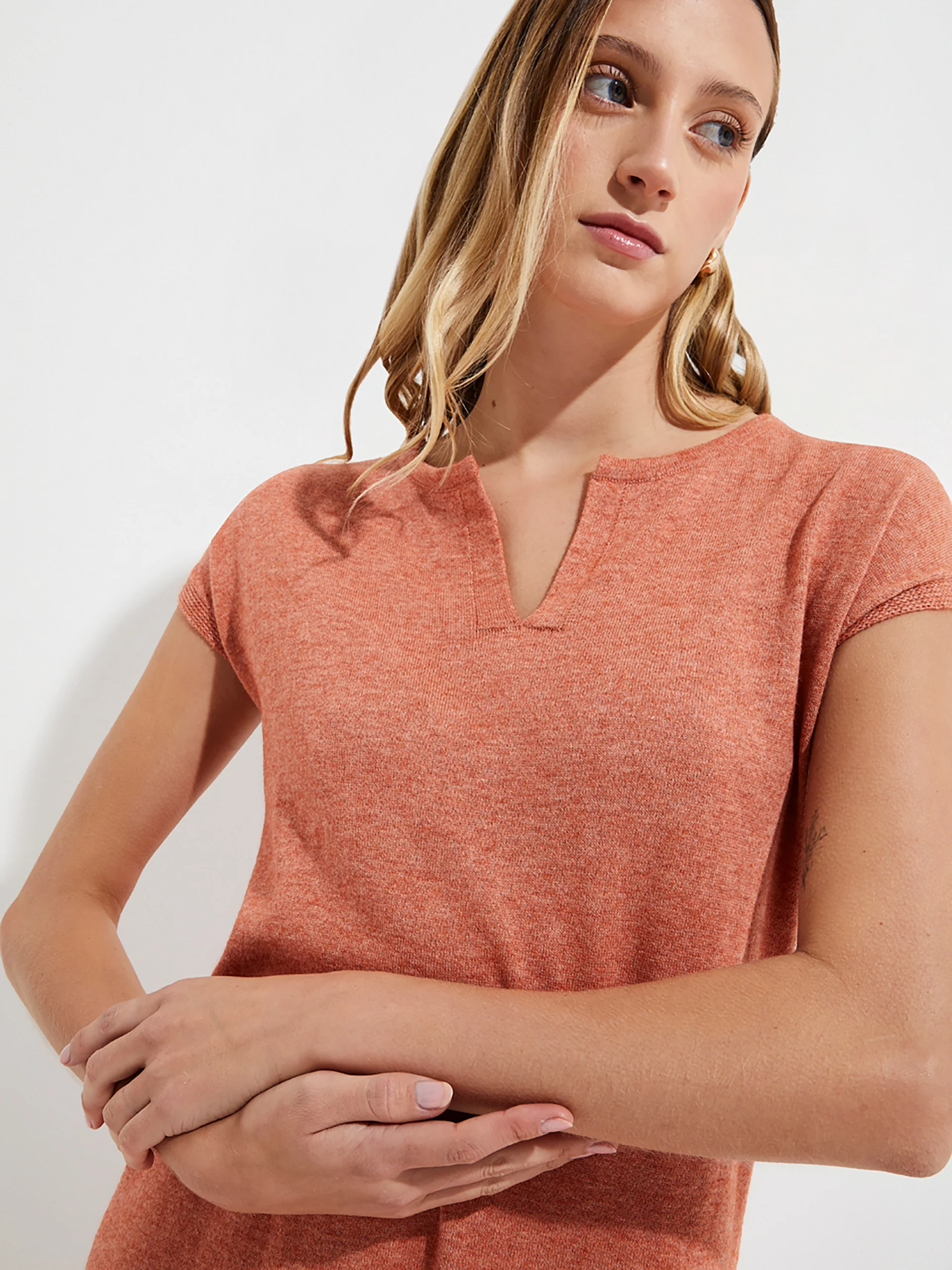 Uresti Dress Cotton Color Orange - Image 5
