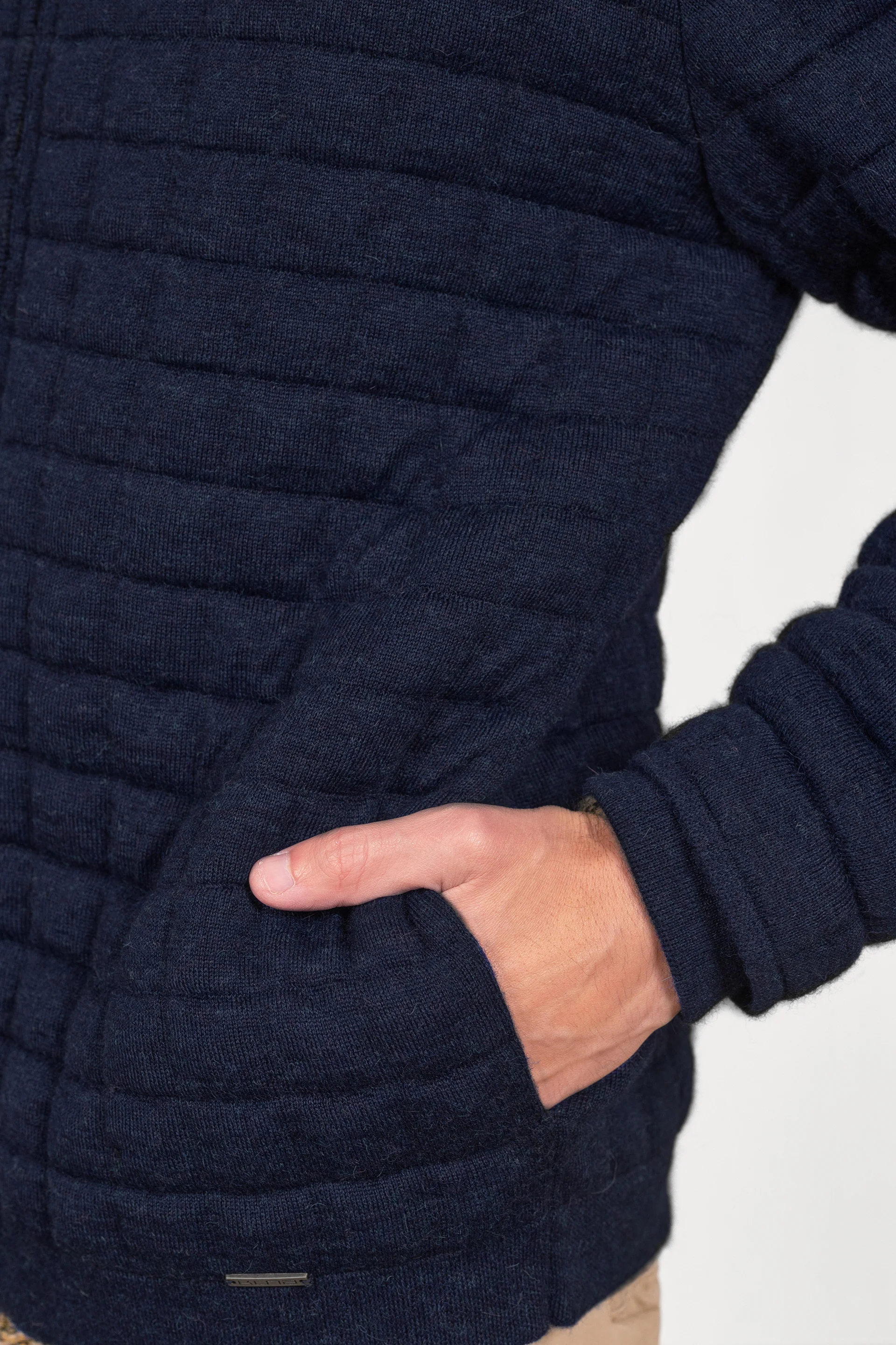 Usain Cardigan Baby Alpaca Color Blue - Image 5