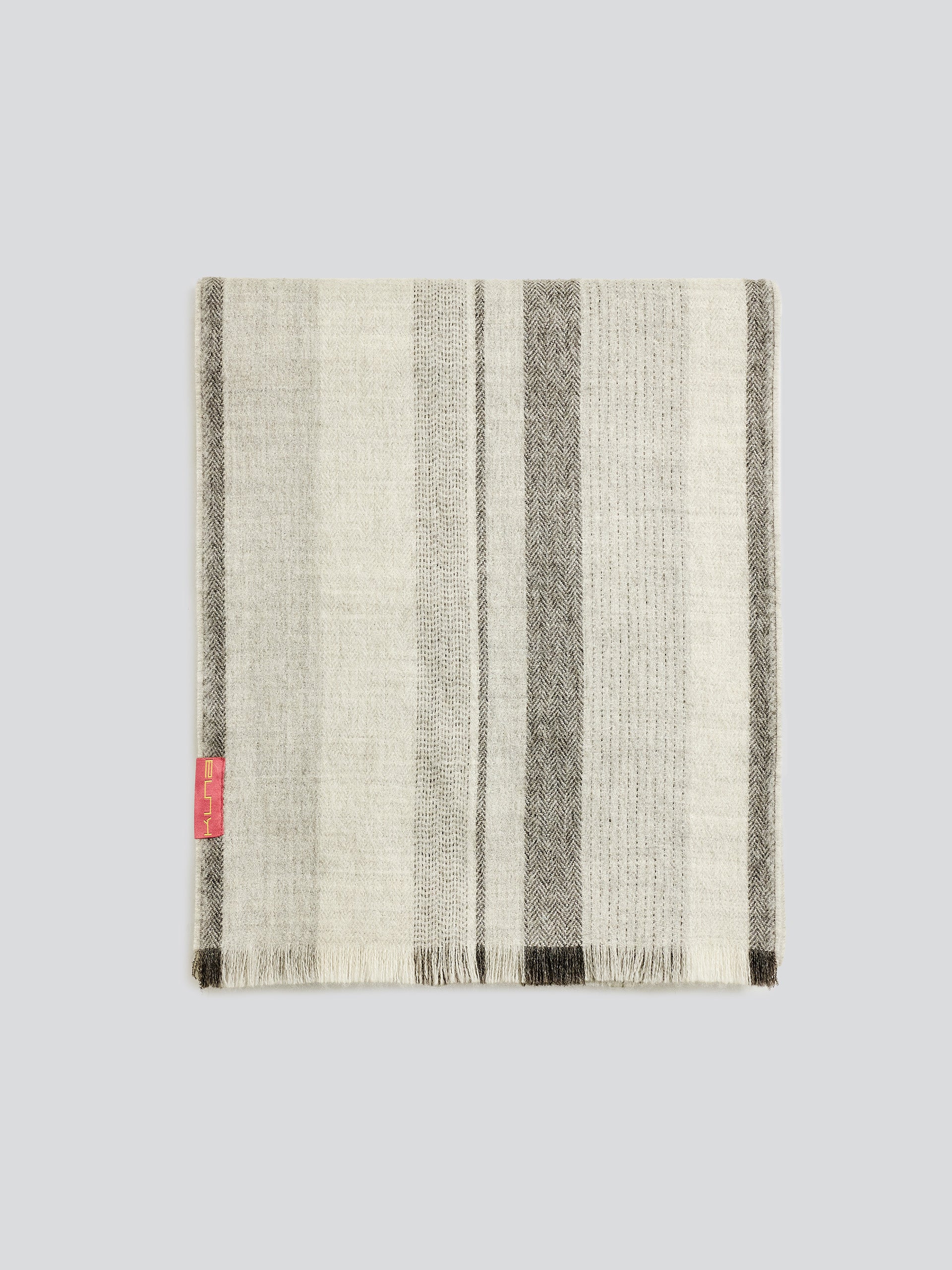 Valter Eco Scarf Baby Alpaca Color Grey - Image 2