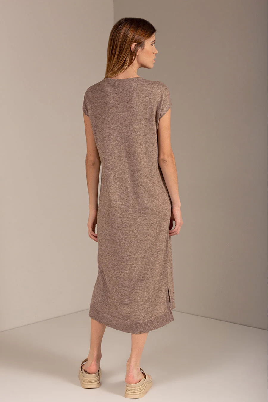 Uresti Dress Cotton Orgánico Color Arcilla - Image 2
