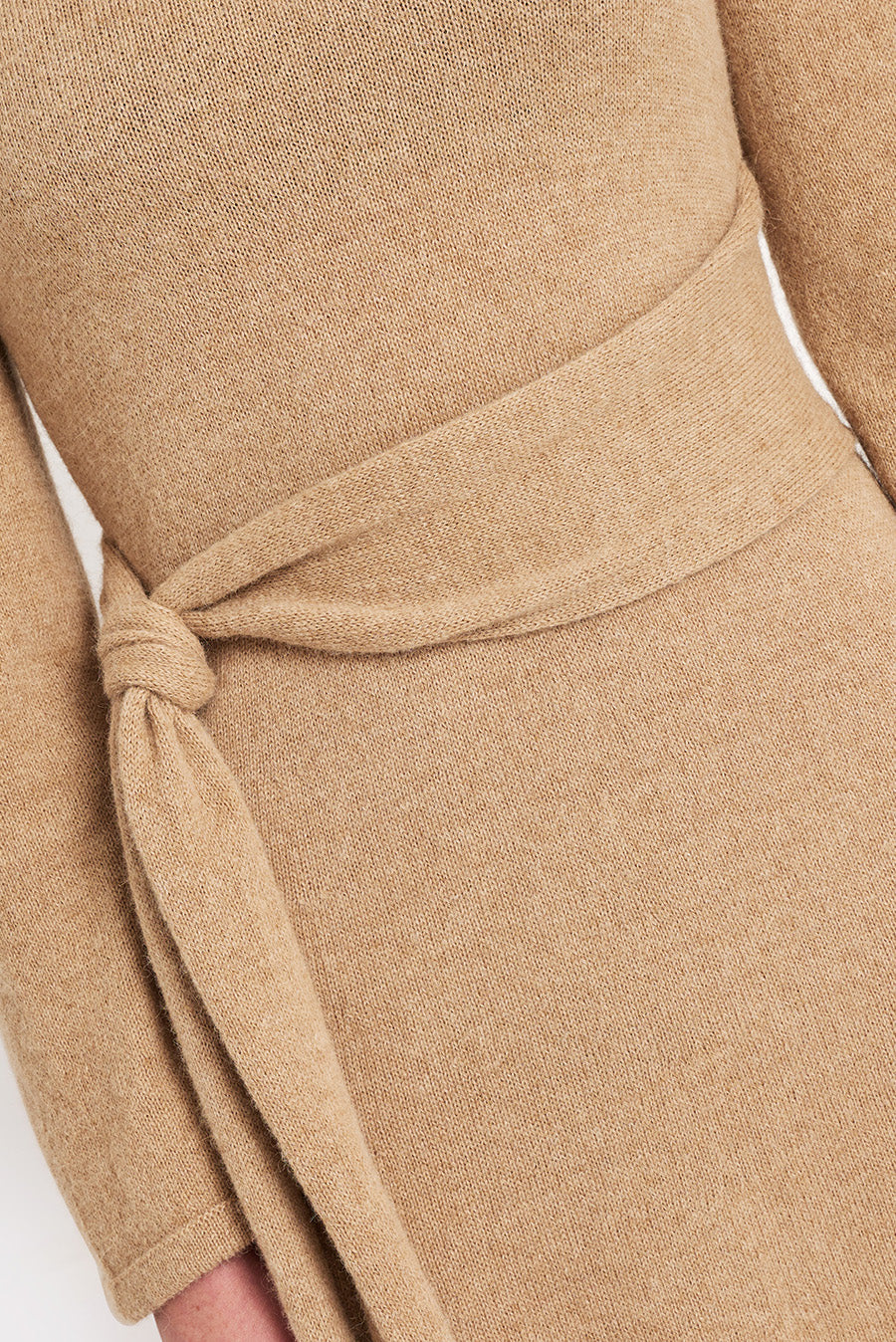 Winona Dress Baby Alpaca Color Chanterelle - Image 5