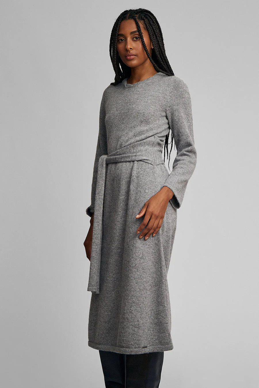 Winona Dress Baby Alpaca Color Nuage - Image 2