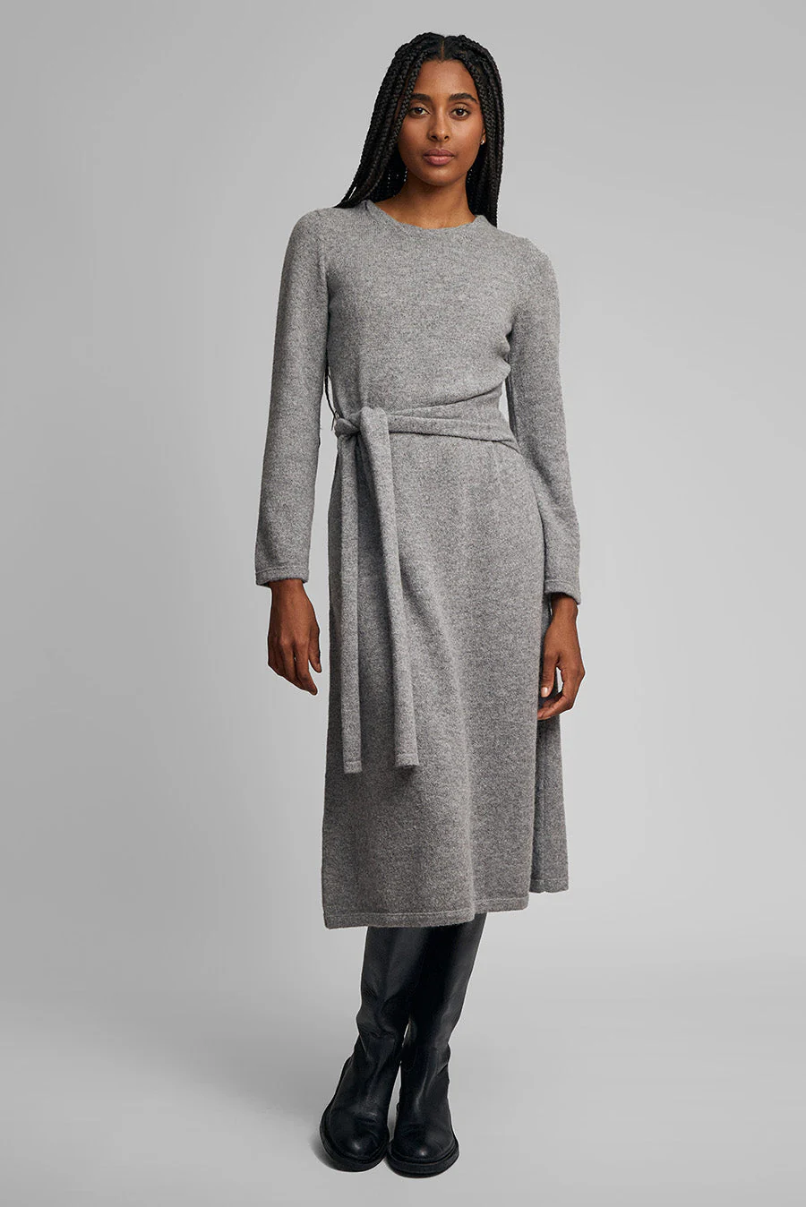 Winona Dress Baby Alpaca Color Nuage - Image 4