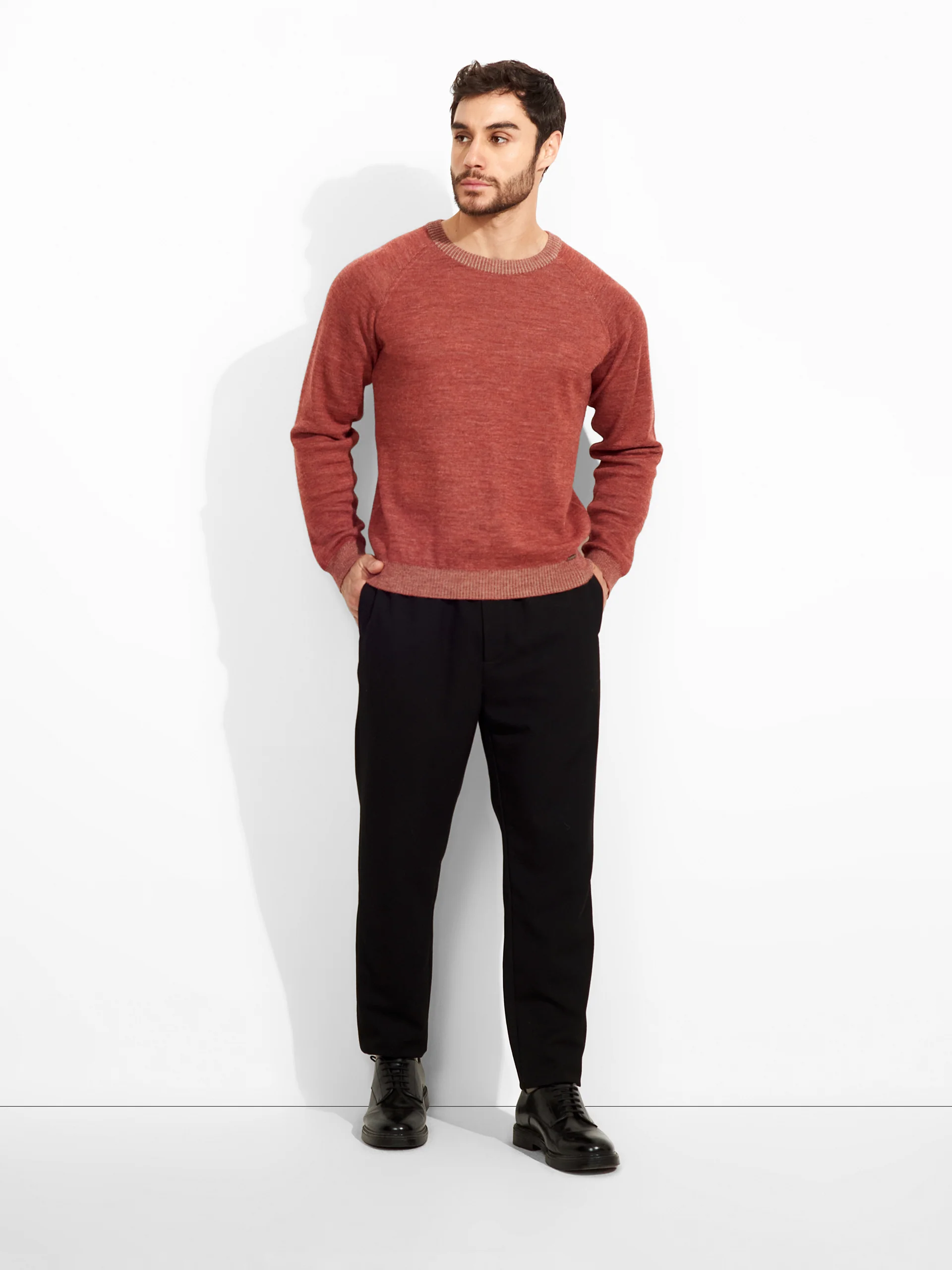 Vittorio Sweater Baby Alpaca Color Red - Image 5