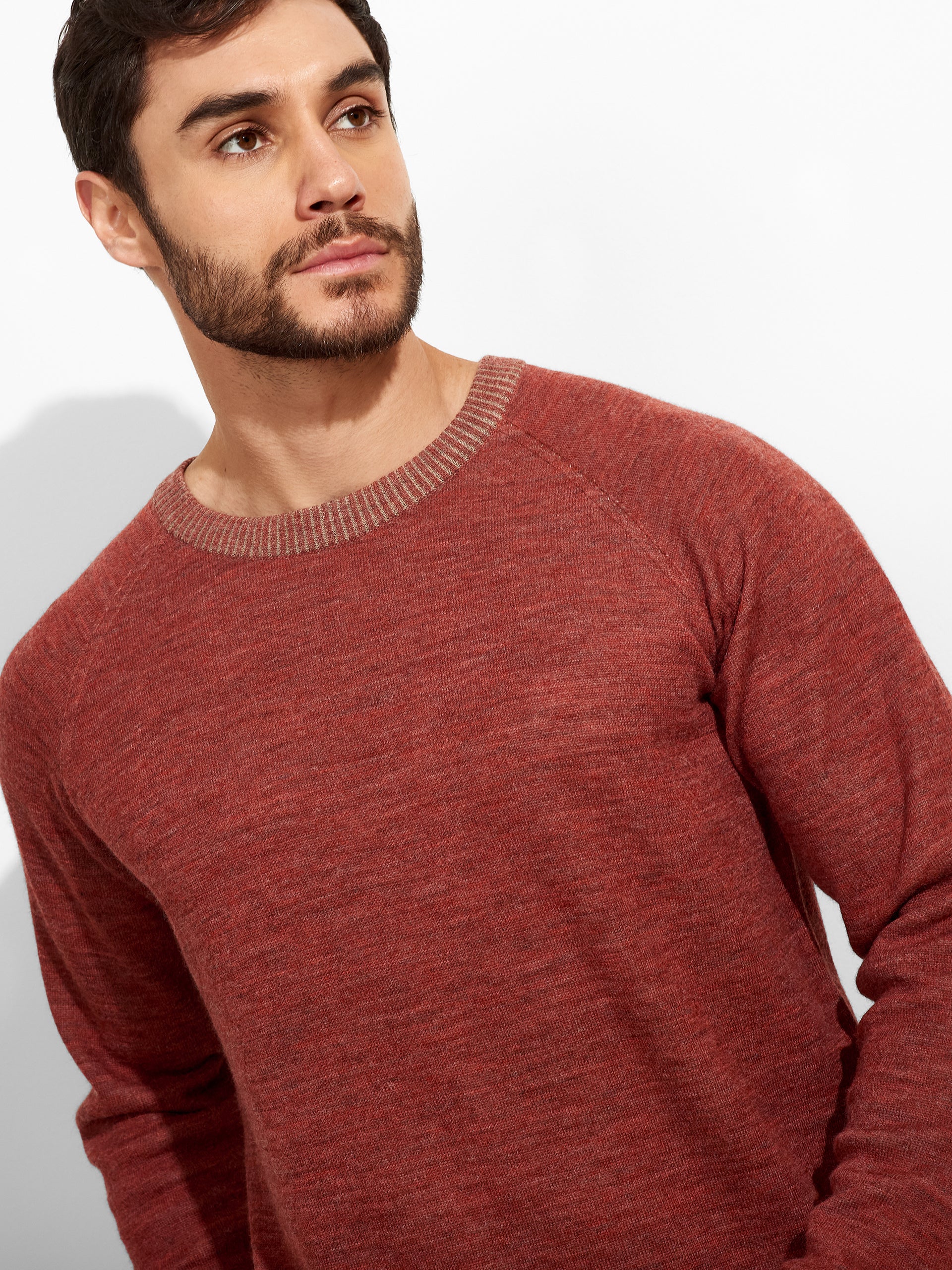 Vittorio Sweater Baby Alpaca Color Red - Image 6