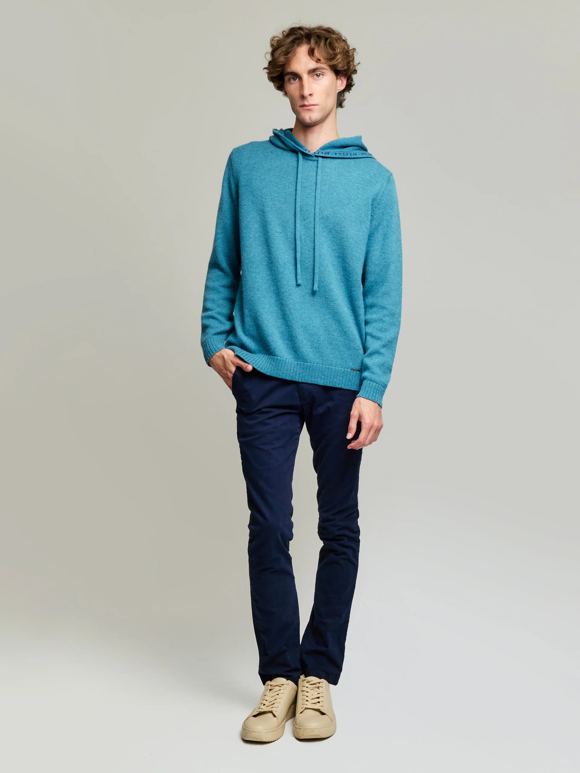 Yacomo Sweater Baby Alpaca Color Light Blue - Image 4