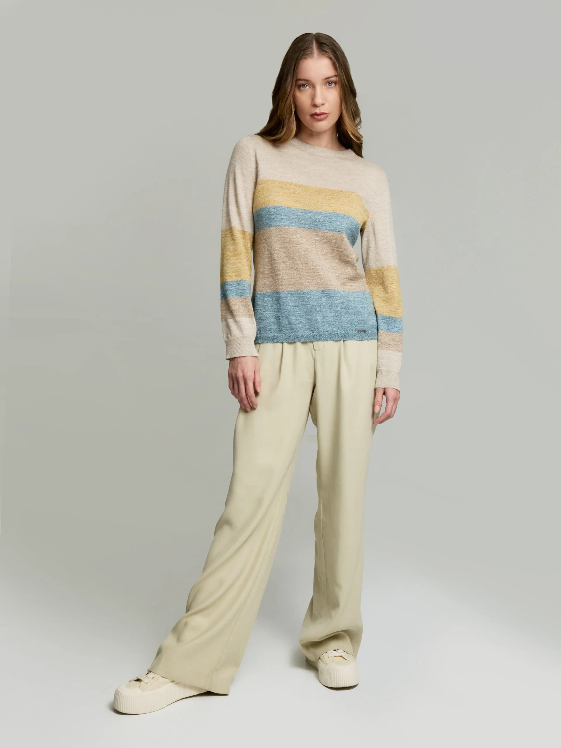 Yamelia Sweater Baby Alpaca Color Light Blue - Image 4