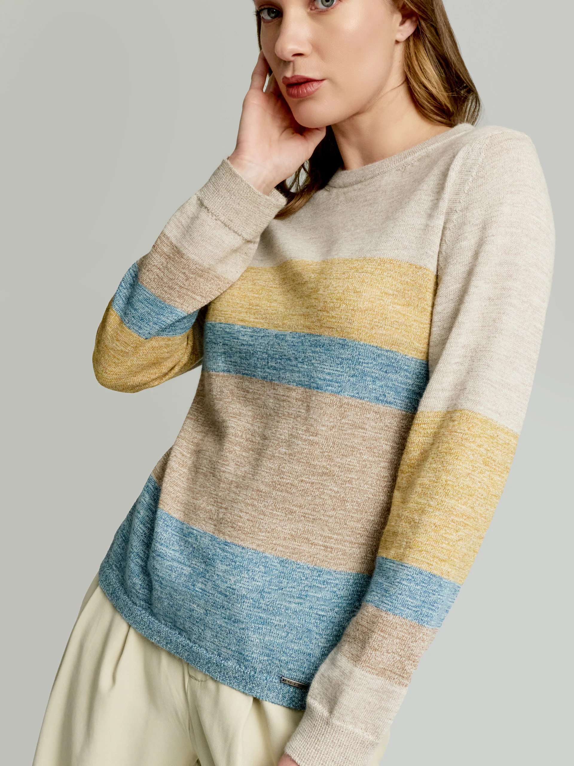 Yamelia Sweater Baby Alpaca Color Light Blue - Image 5