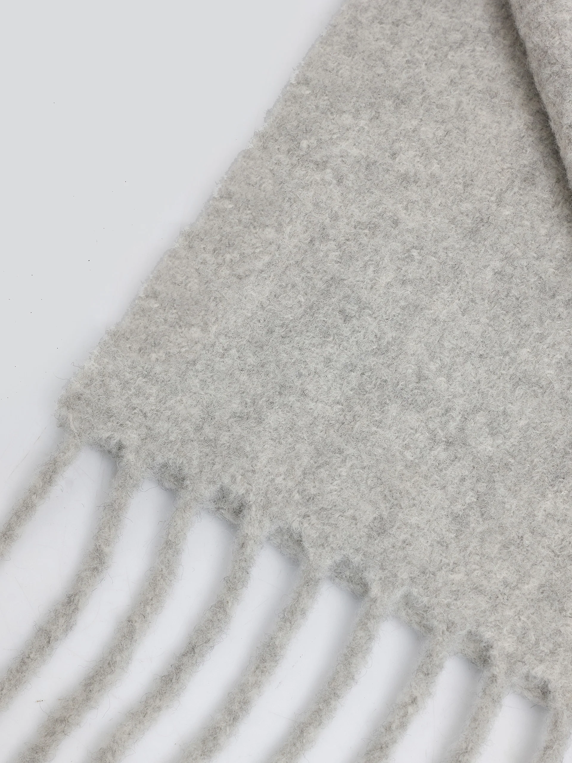 Yamileth Scarf Baby Alpaca & Wool Color Grey - Image 6