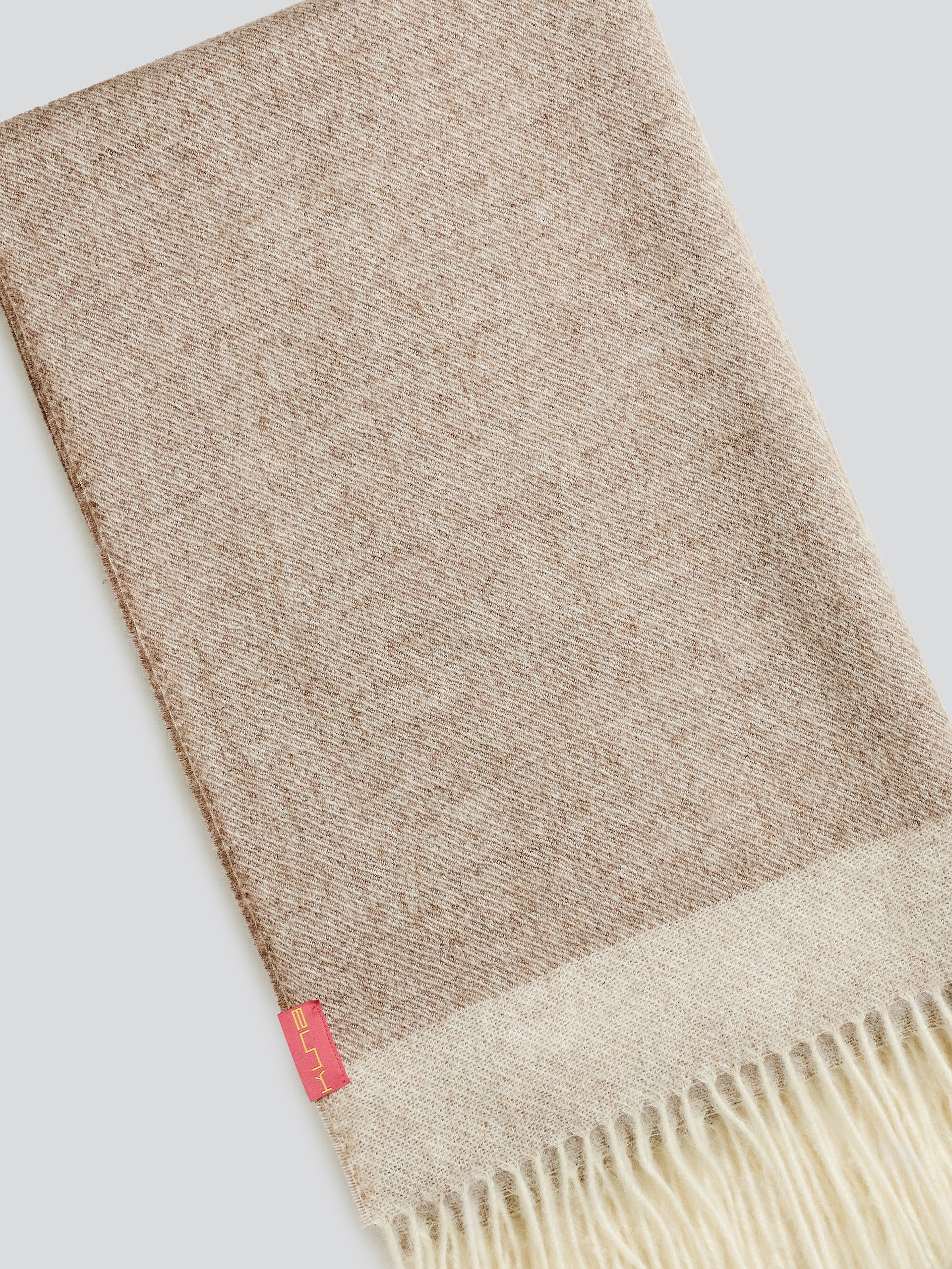 Yanely Shawl Baby Alpaca Color Brown - Image 6