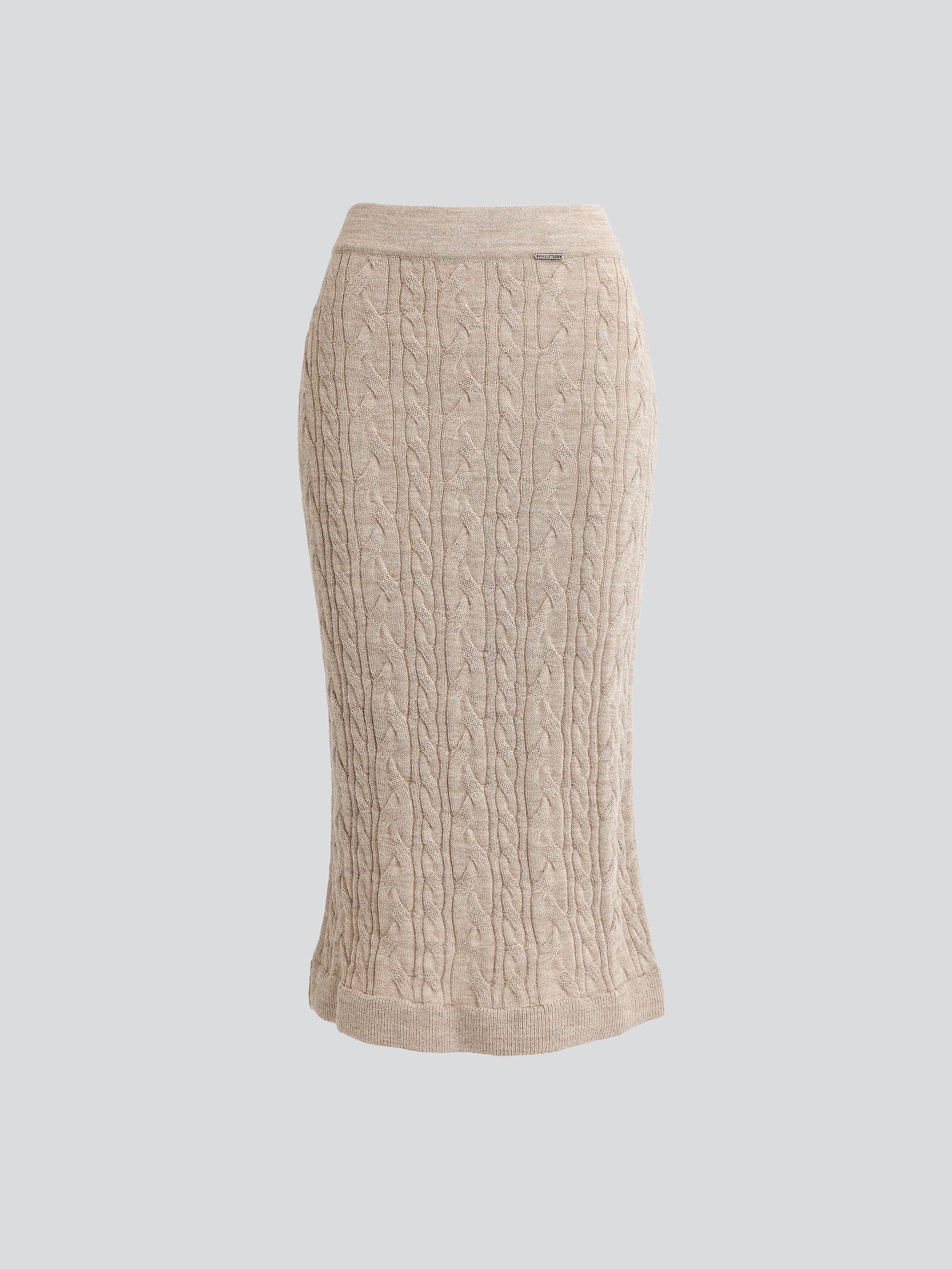 Yanina Skirt Baby Alpaca Color Beige