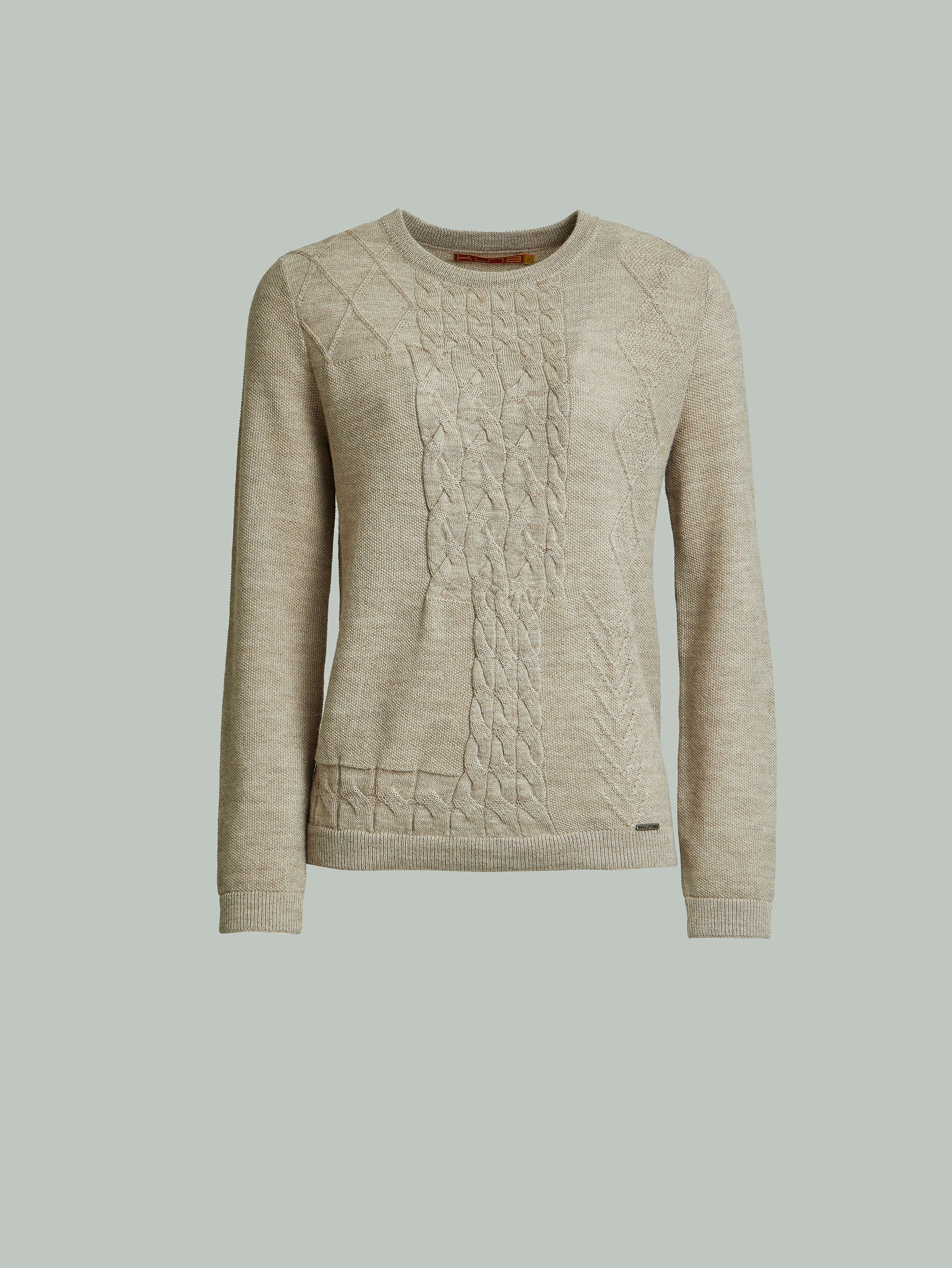 Yanina Sweater Baby Alpaca Color Beige