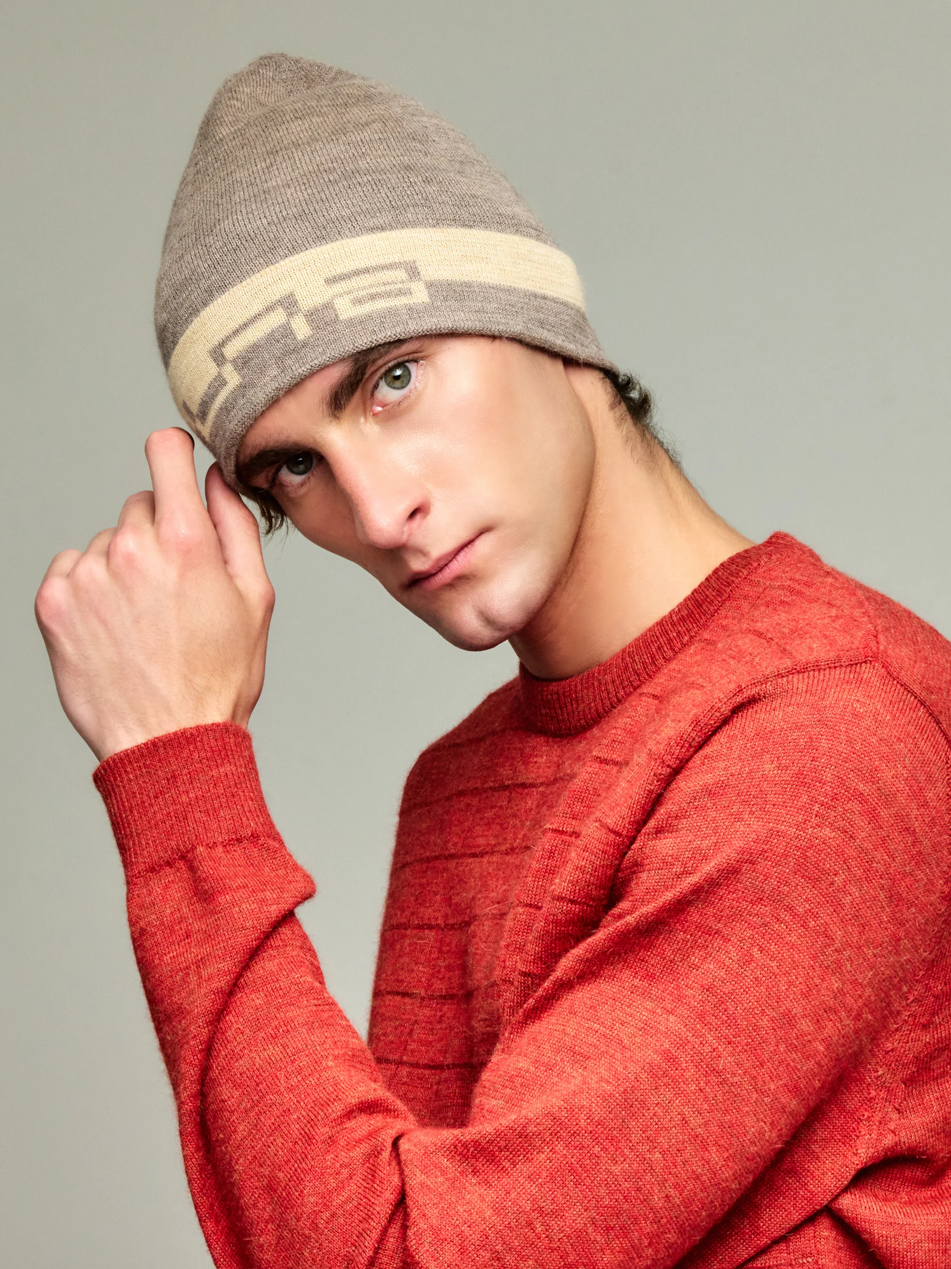 Yari Hat Baby Alpaca Color Beige - Image 4