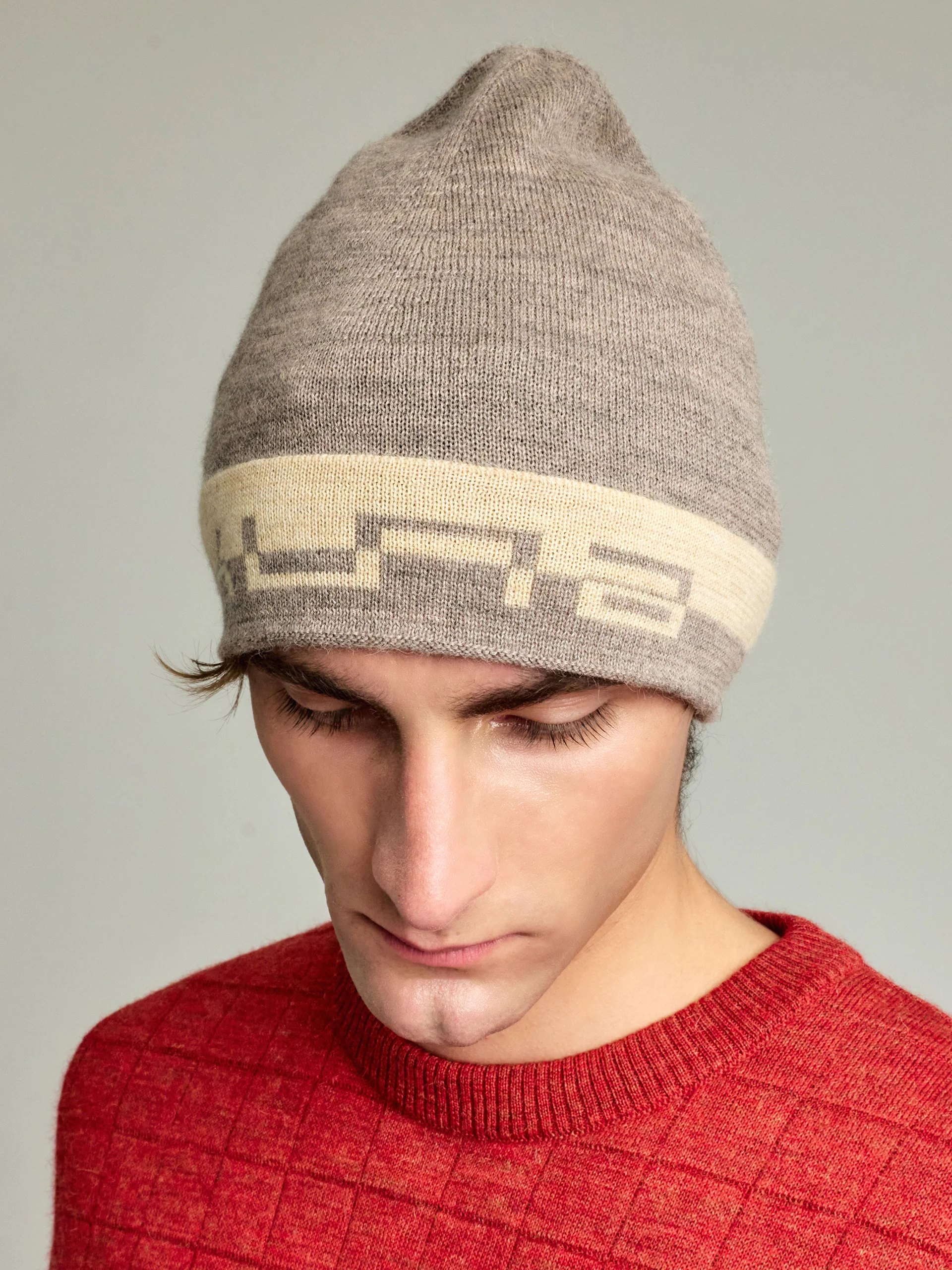 Yari Hat Baby Alpaca Color Beige - Image 5