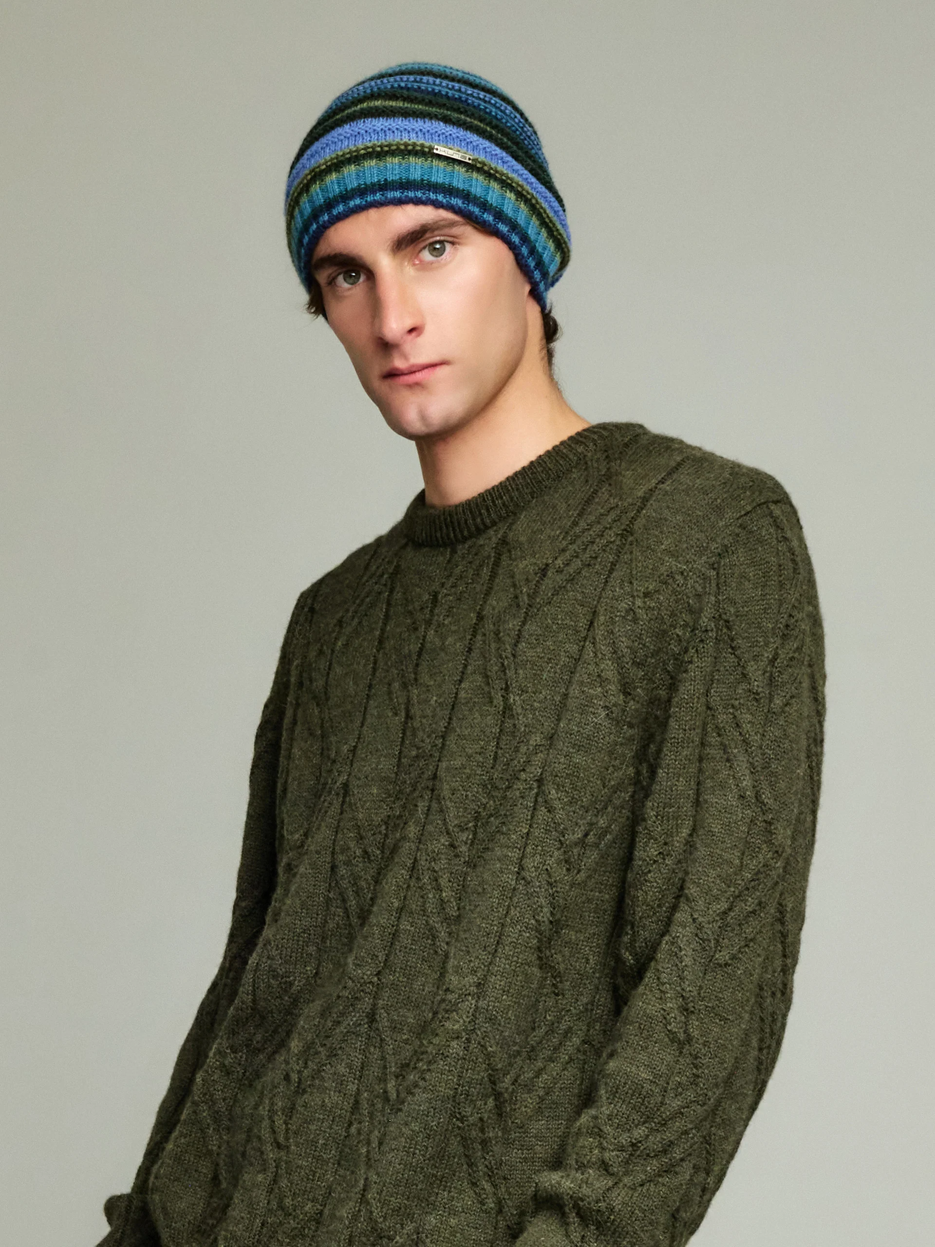 Yavoy Hat Baby Alpaca Color Light Blue - Image 4